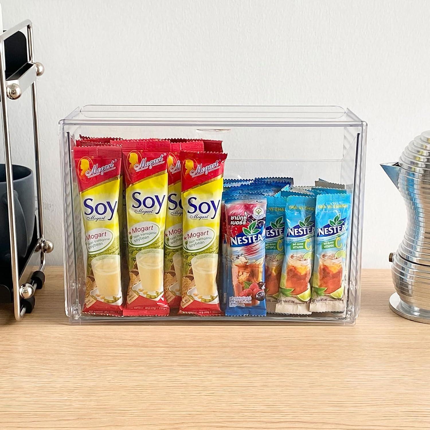 Organizador de Cocina NINEWEEN Transparente para Cápsulas y Esponjas