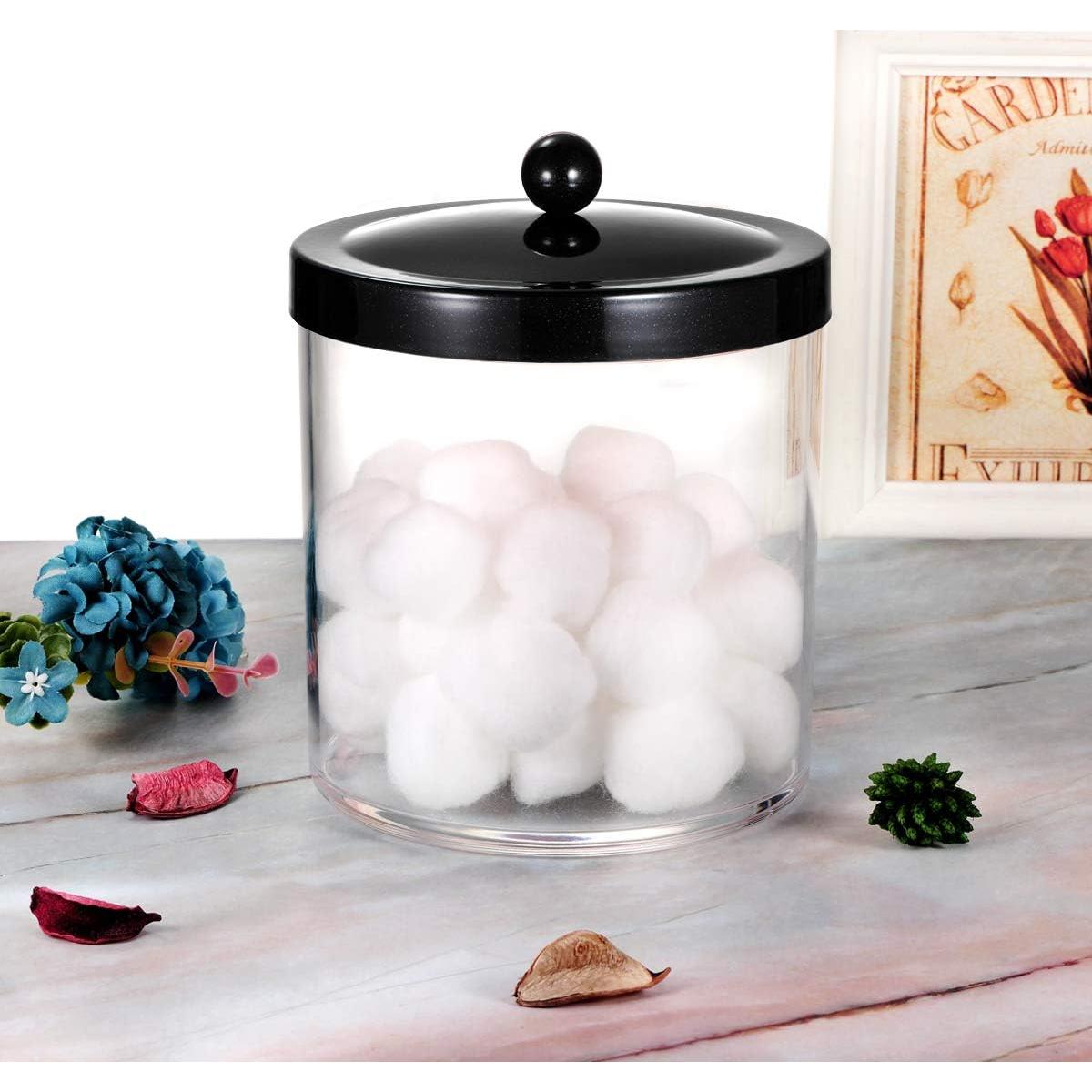 Tarro de Botica SheeChung 1.42 L con Tapa de Metal Negro