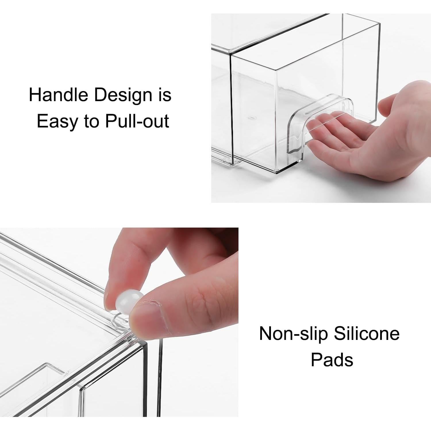 Contenedor Apilable VOTLEVT para Hojas de Secadora y Cápsulas