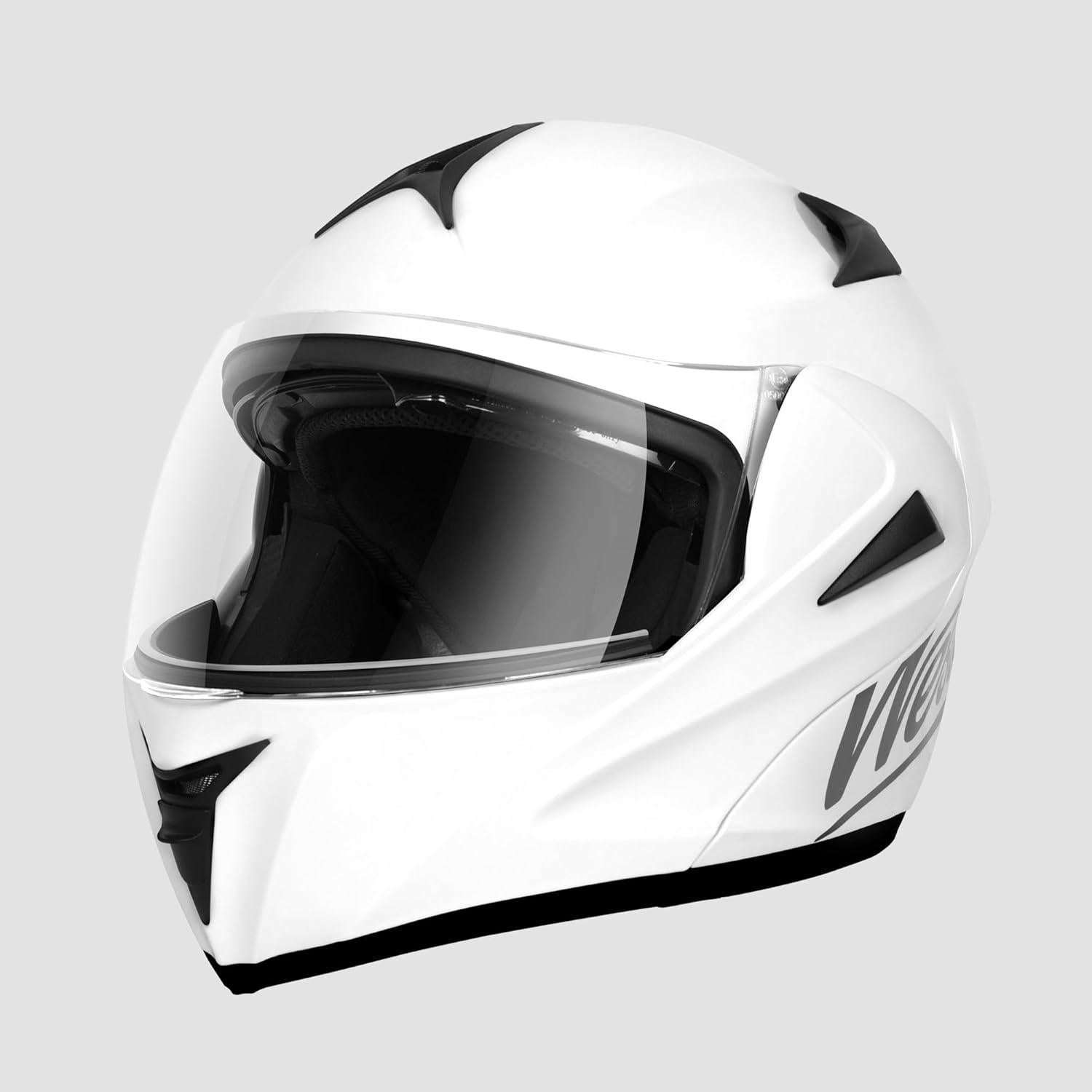 Casco Modular Westt Torque Doble Visera X-Large Blanco