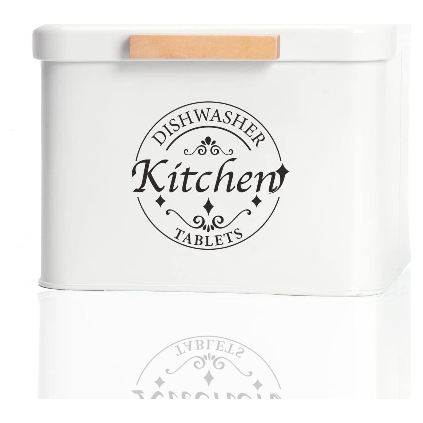 Contenedor de cápulas para lavavajillas Sacreday Crema