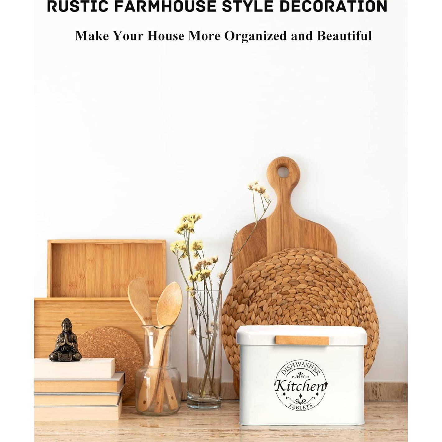 Contenedor de cápulas para lavavajillas Sacreday Crema