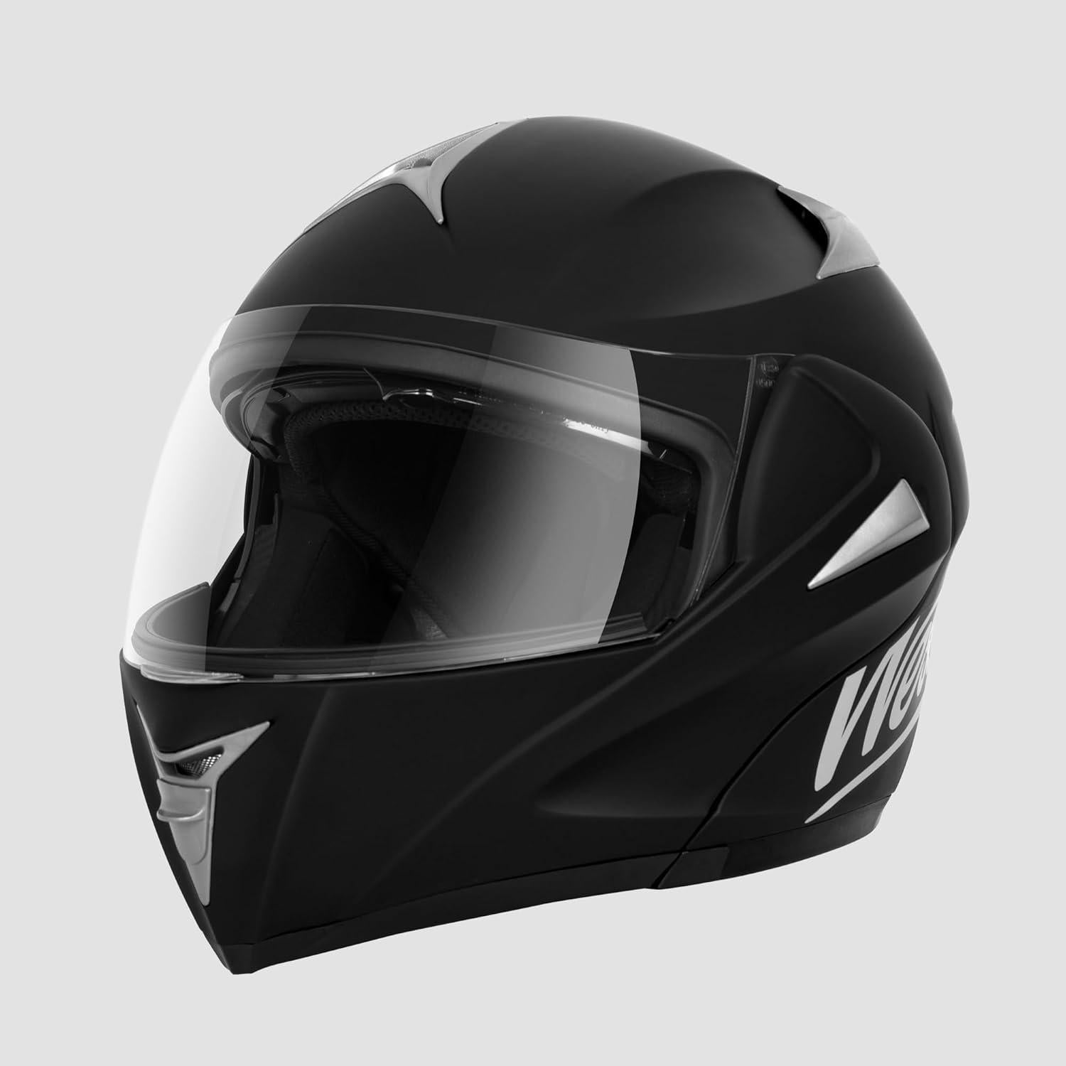 Casco Modular Westt Torque Doble Visera Negro Mediano