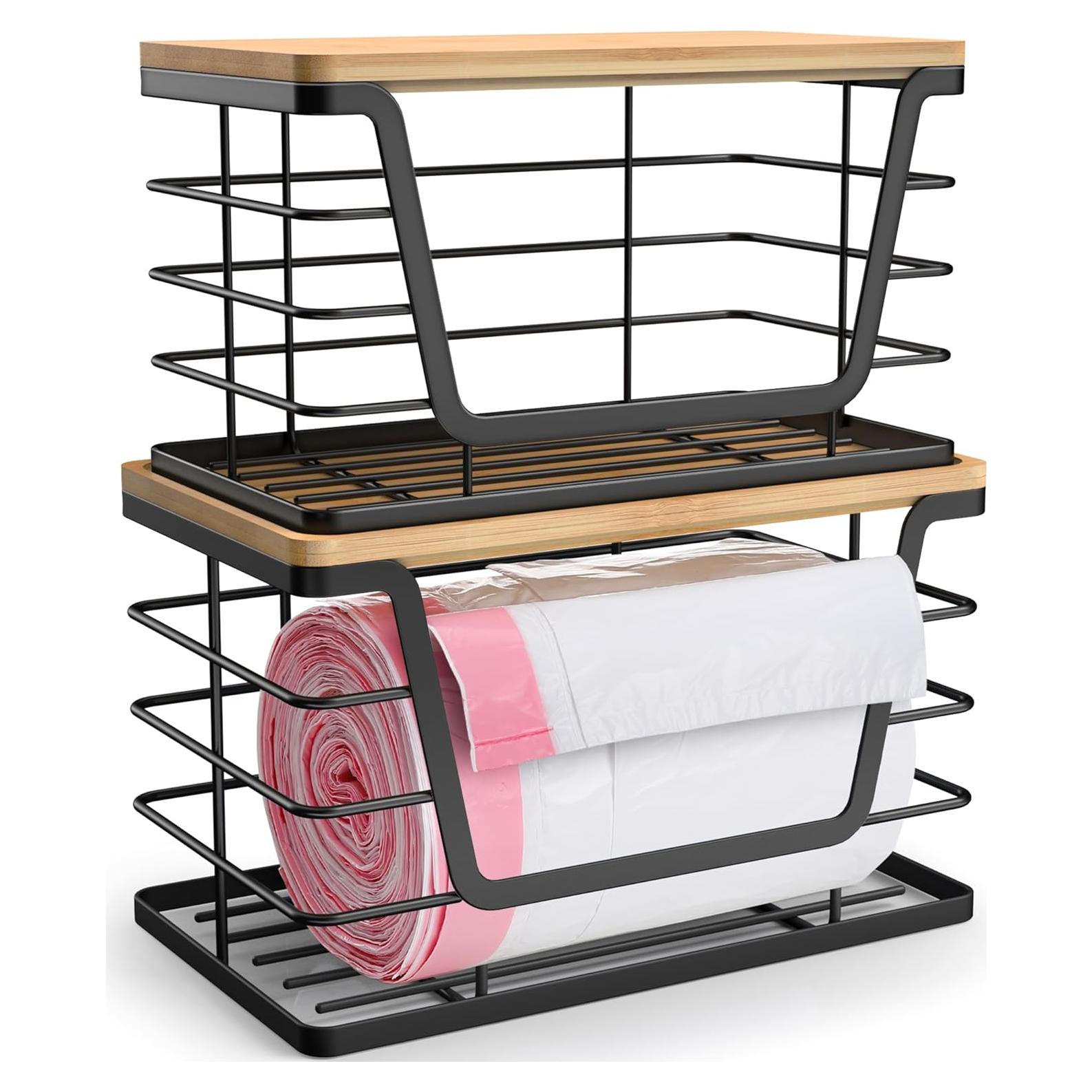 Organizadores Apilables ALOCEO para Cocina y Lavandería - 2 Paquete