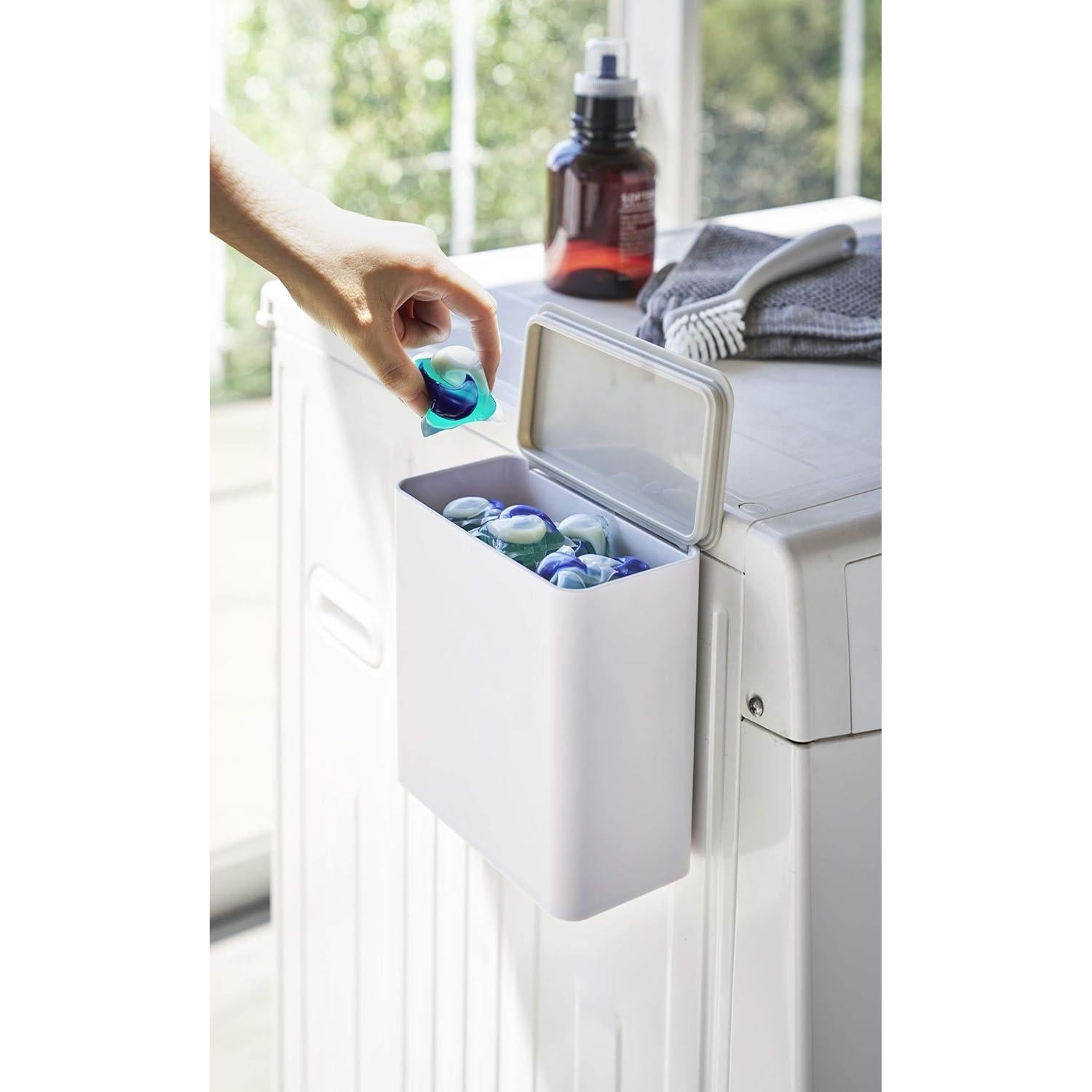 Contenedor Magnético para Cápsulas de Detergente Yamazaki Home 1.8L