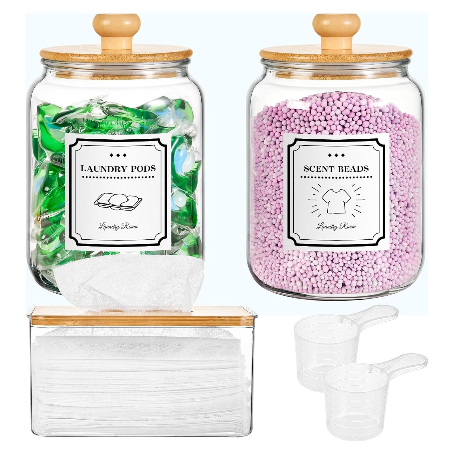 Contenedores de cápsulas de lavandería SUBEKYU 1.89L