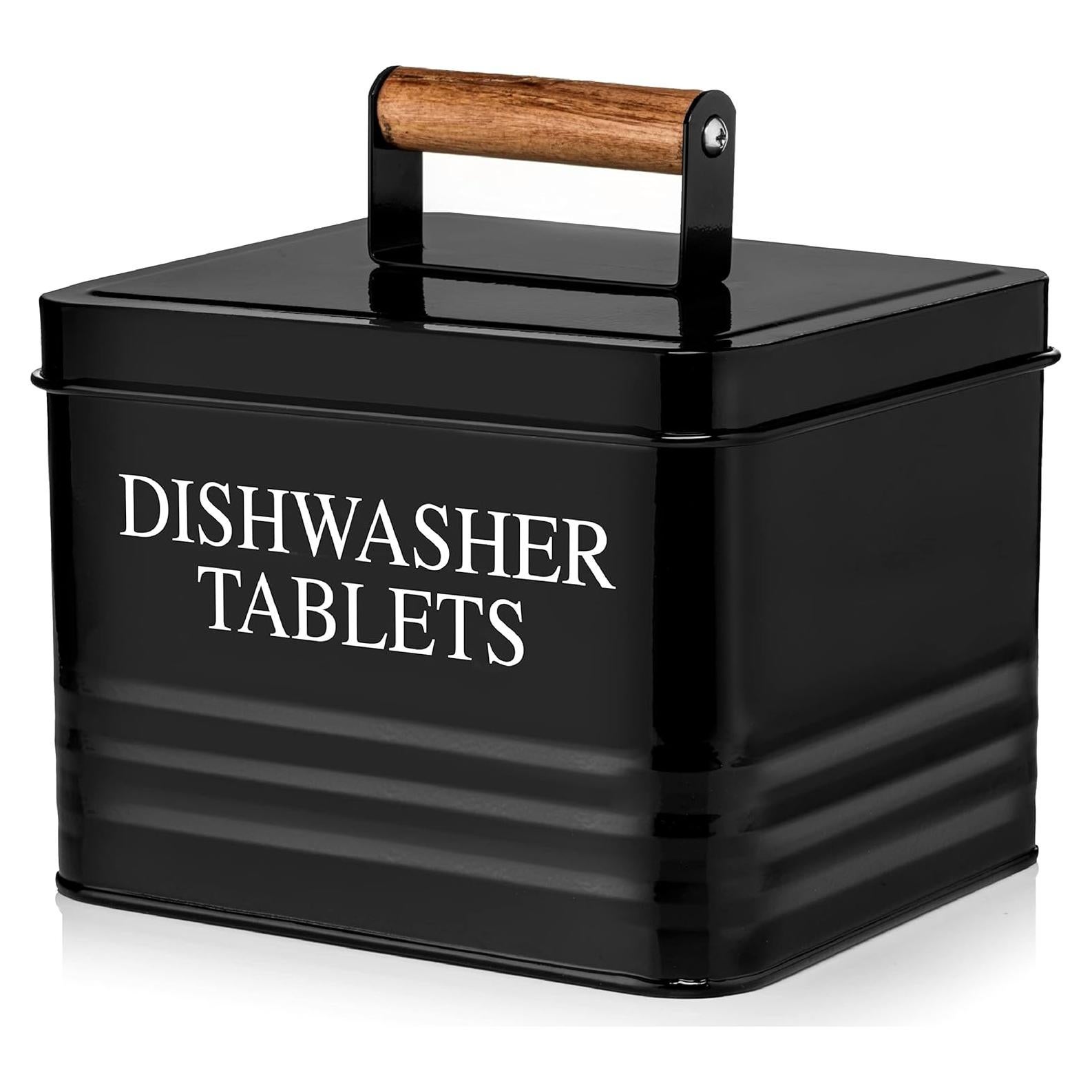 Contenedor de Metal Calindiana para 130 Cápsulas de Lavavajillas