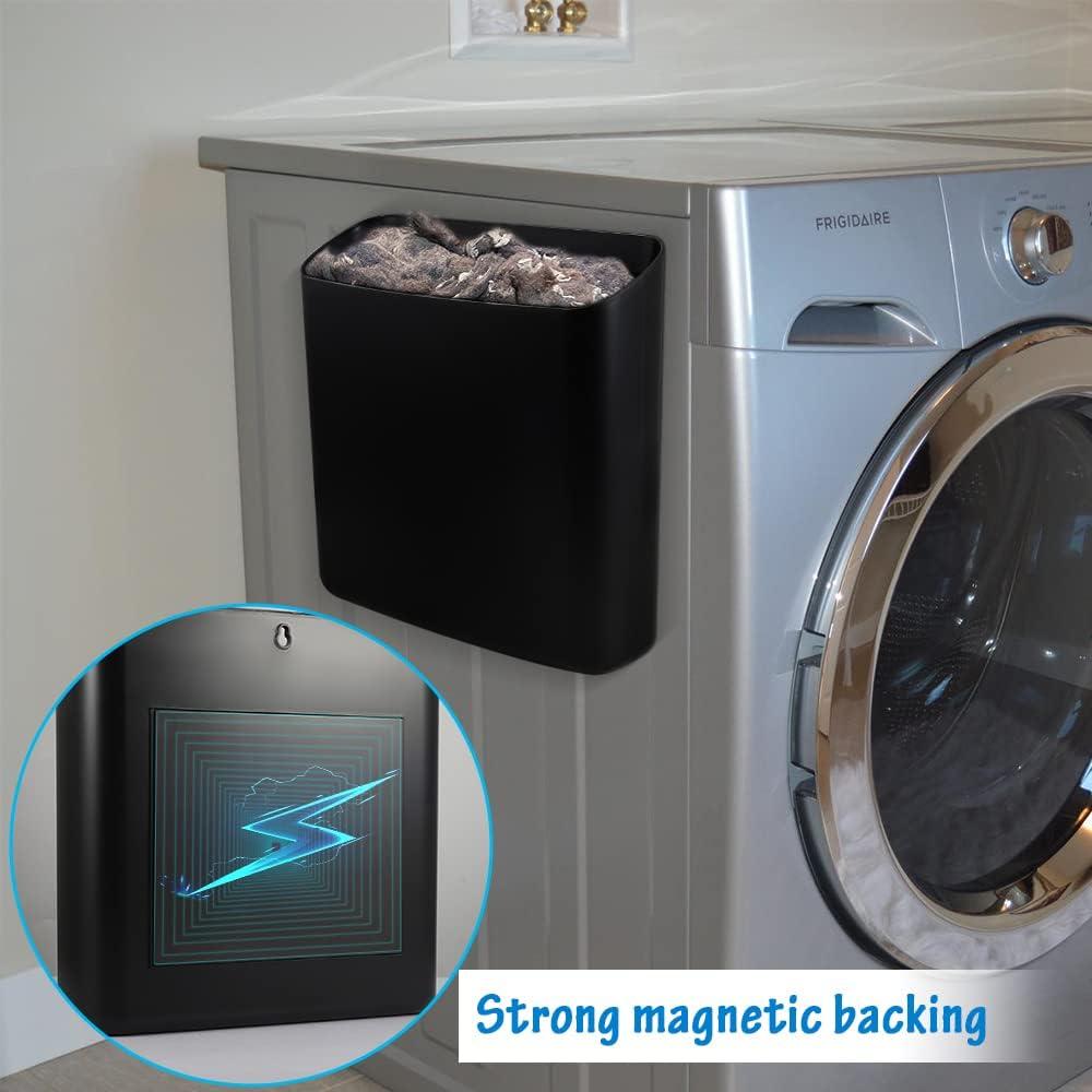 Contenedor de Pelusa Picowe Magnético para Lavandería - Negro