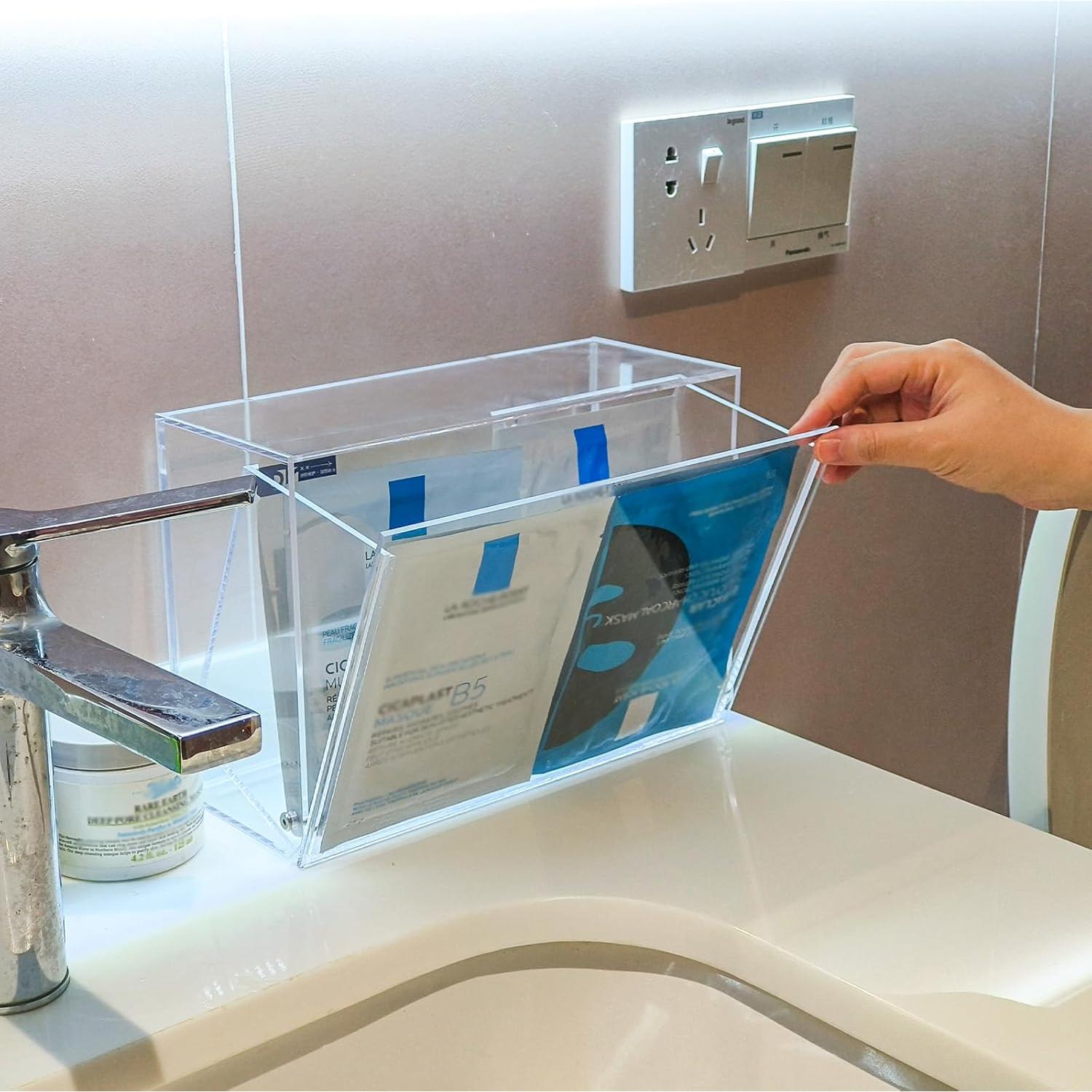 Contenedor de cápsulas de lavandería JUNCNA 150 cargas Acrílico