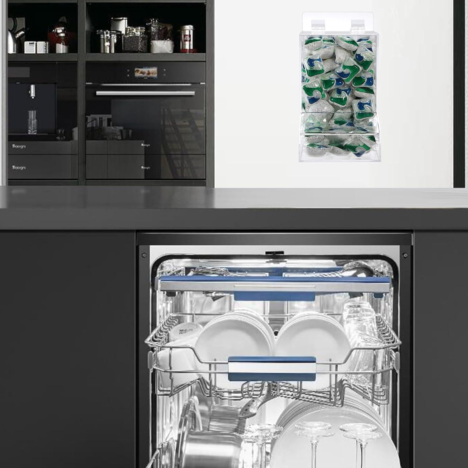 Dispensador Acrílico Sumnacon para Cápsulas y Dulces 23x13x20cm