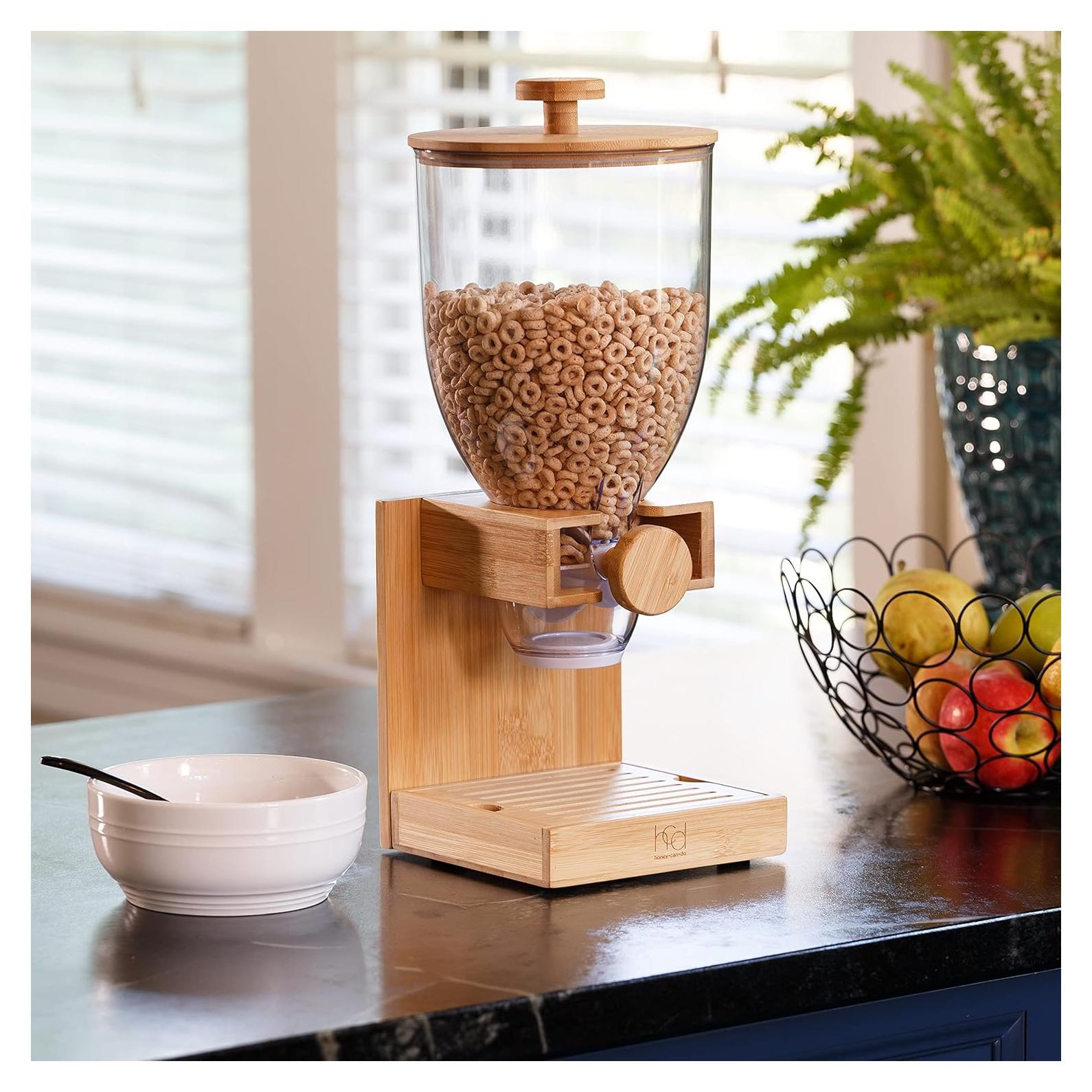 Dispensador de Cereal de Bambú Honey Can Do KCH-09385 495g