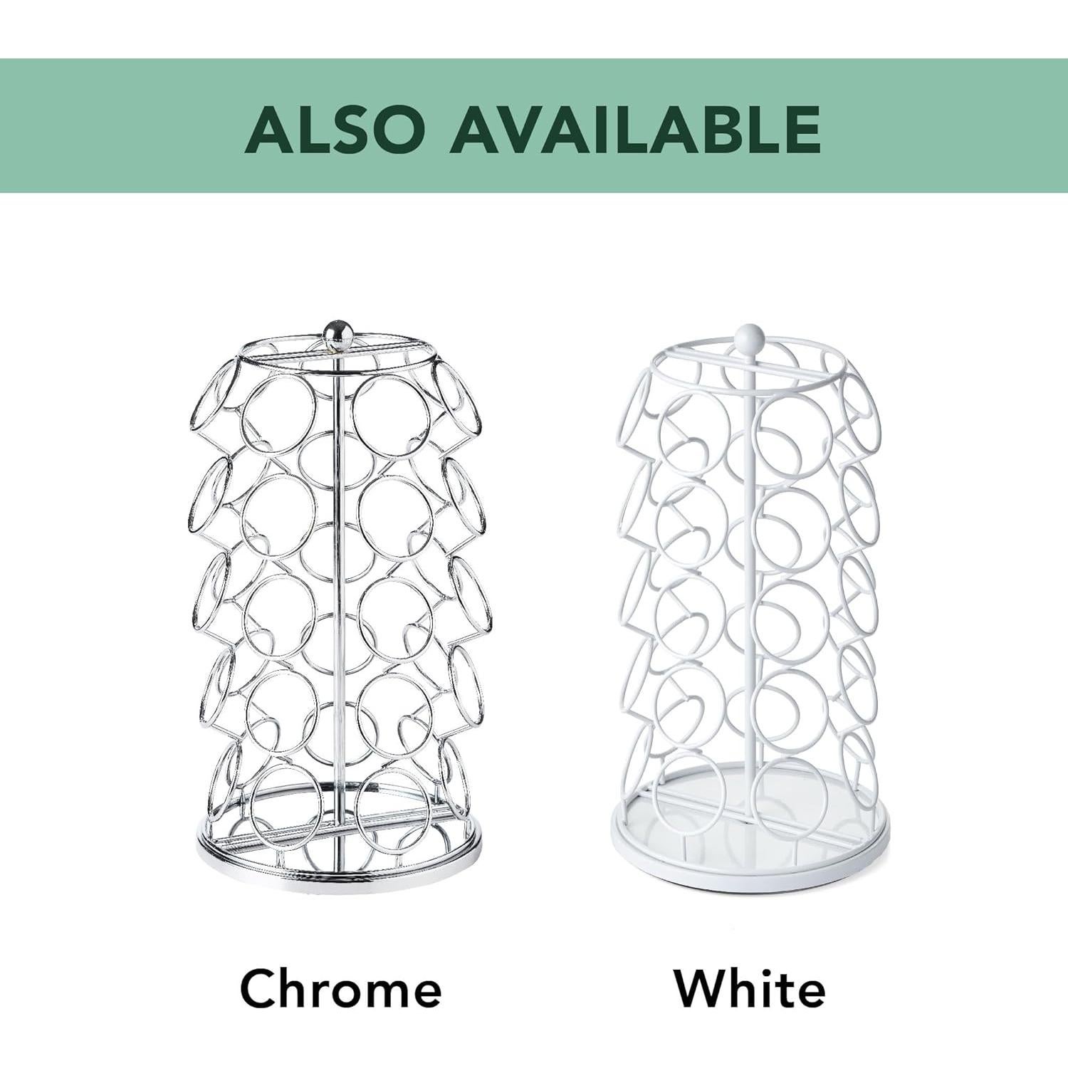 Soporte Giratorio para K Cup Nifty - Organizador Negro 35 Cápsulas