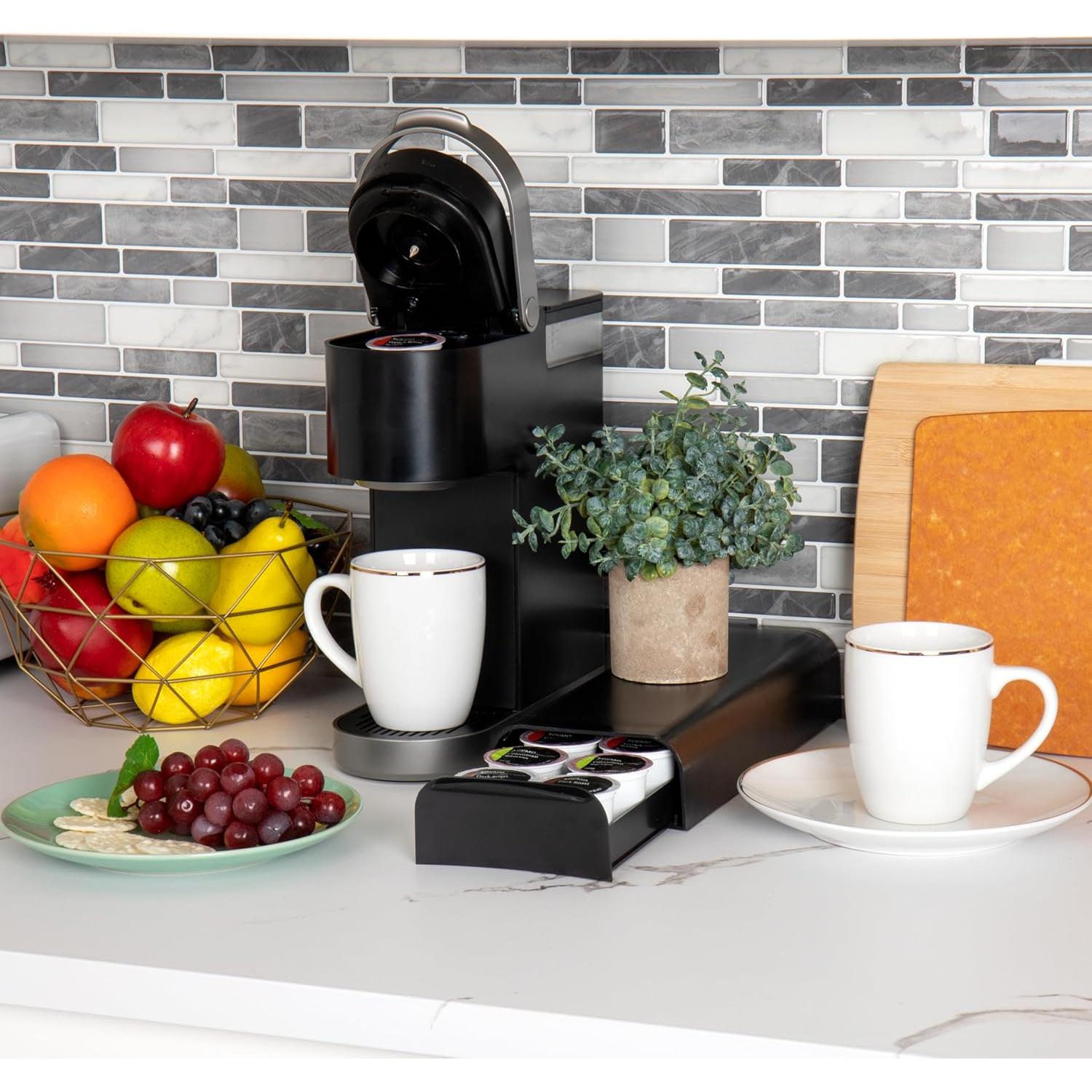 Cajón Organizador de Cápsulas de Café Mind Reader Negro 12 Unidades