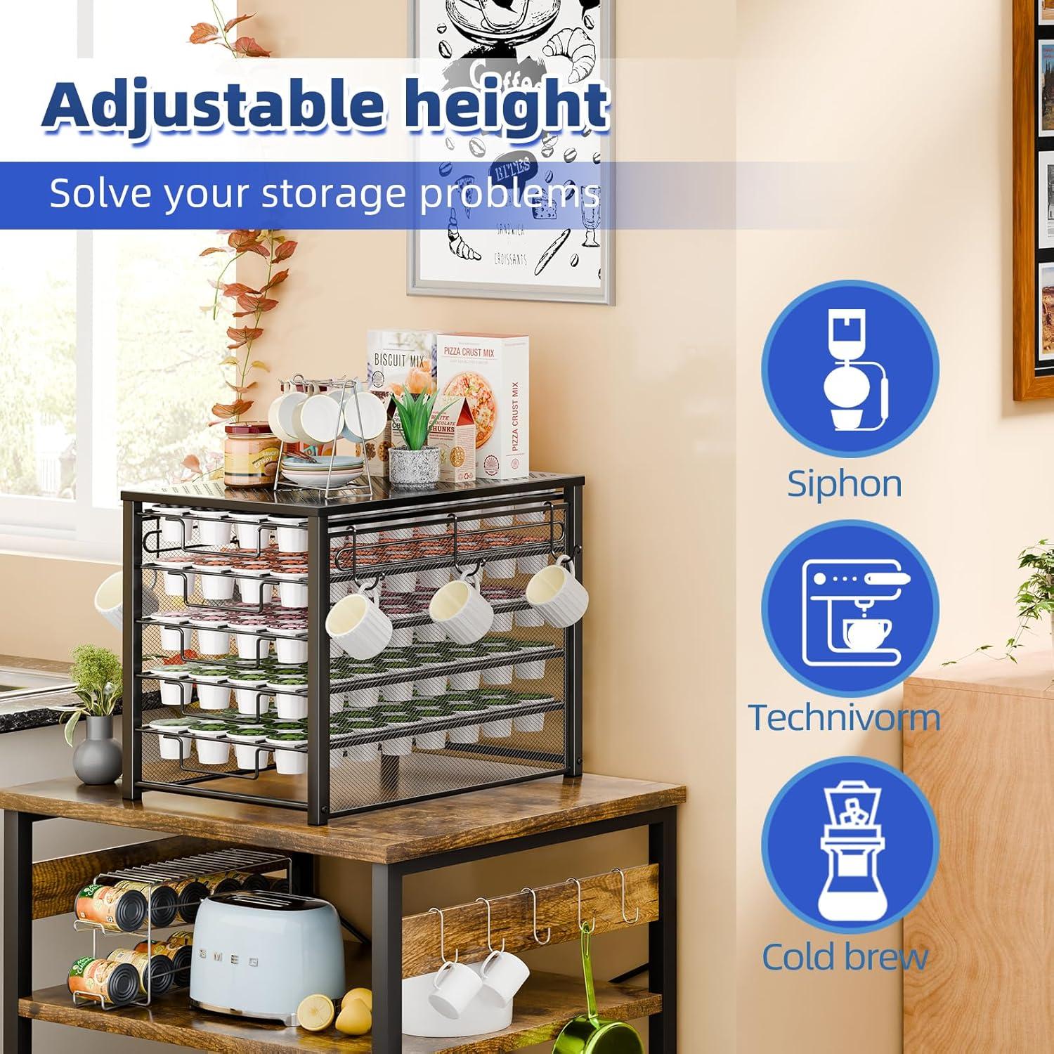 Soporte para cápsulas de café Simple Trending 5 niveles 160 cápsulas