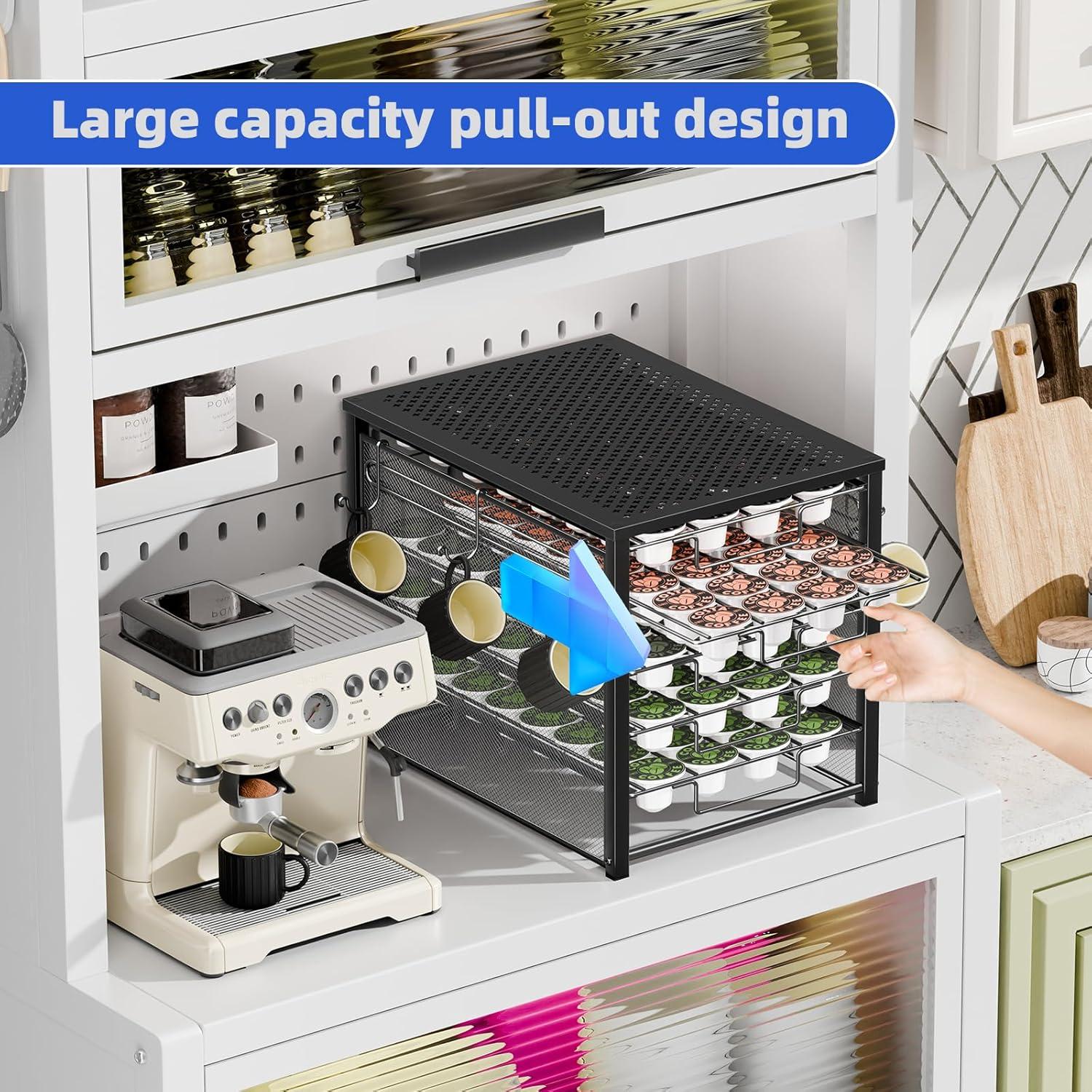 Soporte para cápsulas de café Simple Trending 5 niveles 160 cápsulas