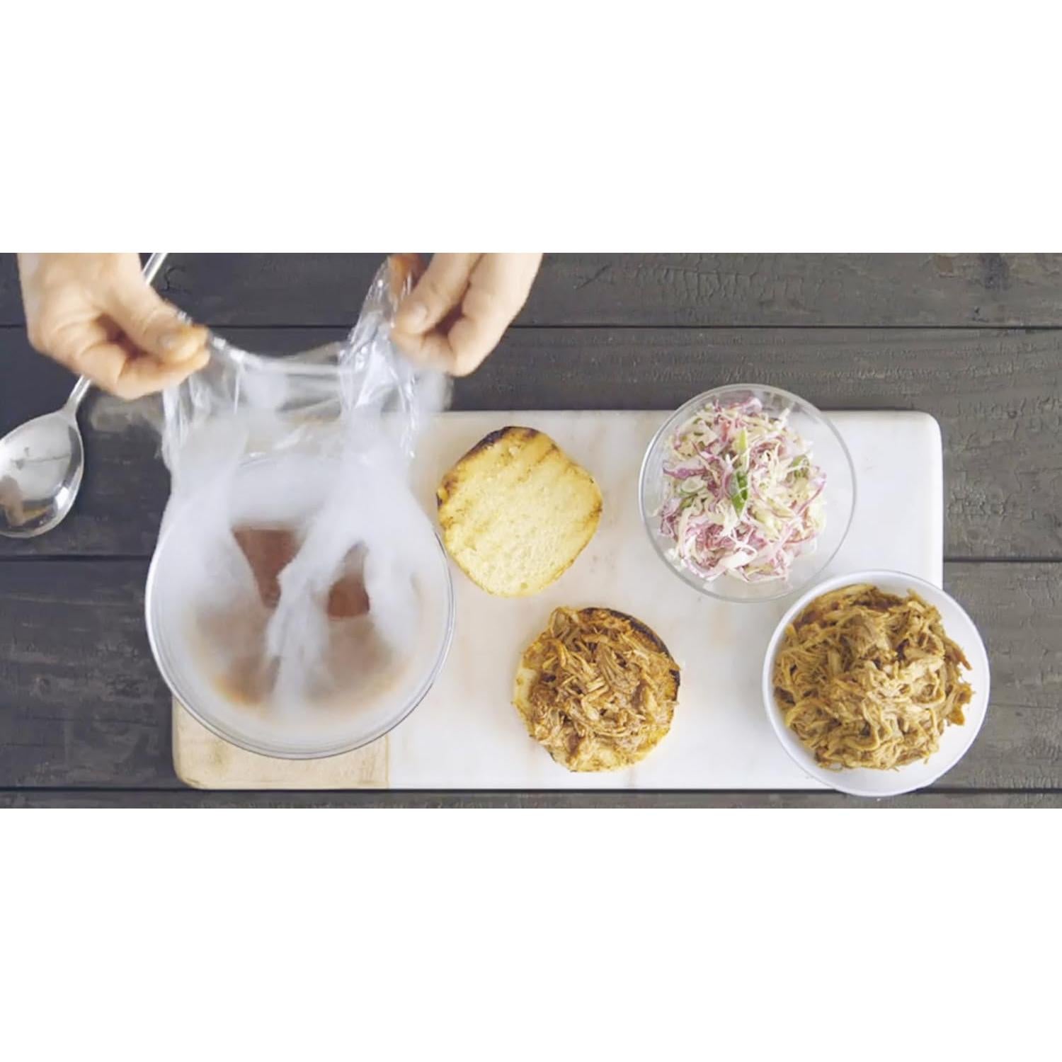 Pistola de Humo Breville BSM600SIL para Alimentos - Plata