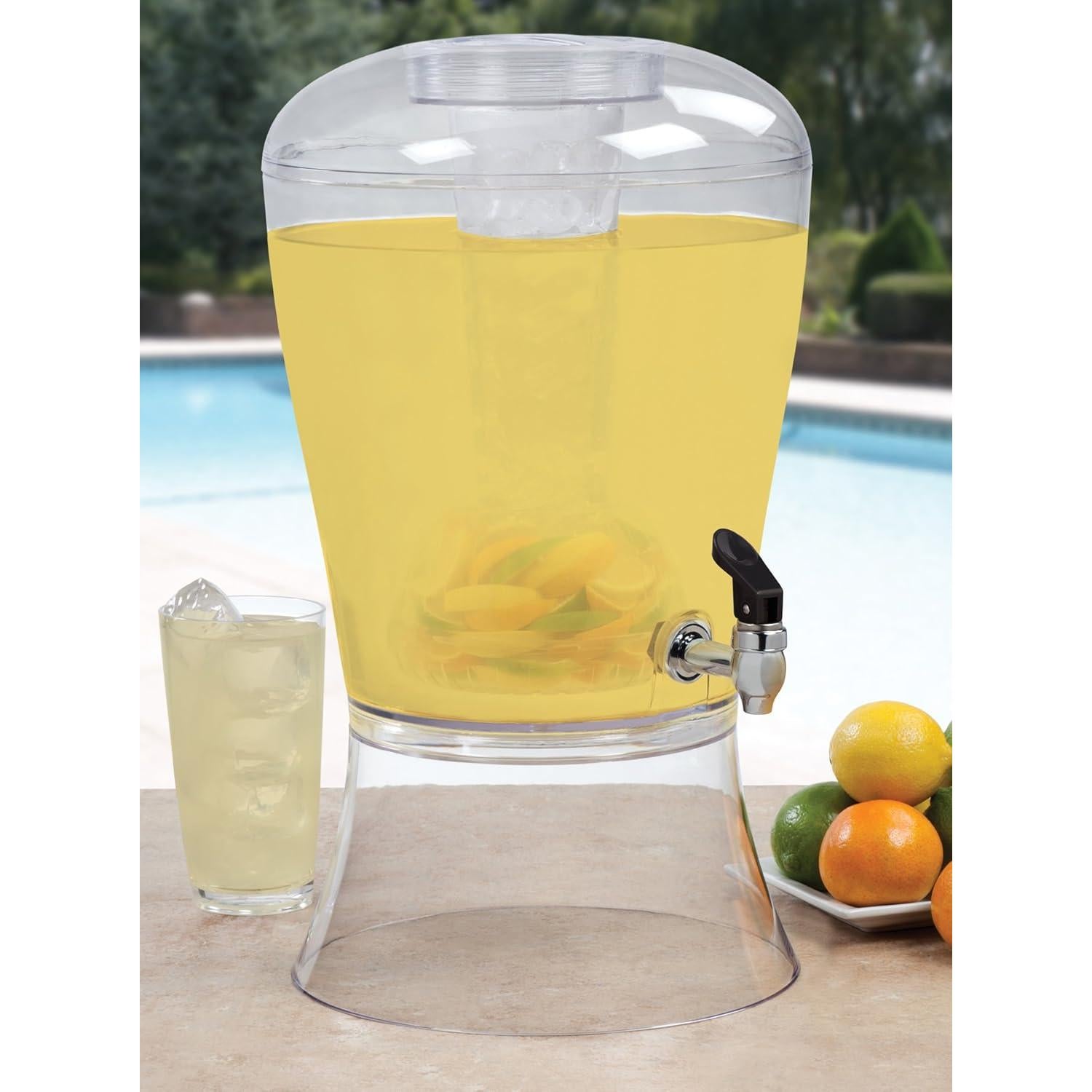 Dispensador de Bebidas CreativeWare 11.36L con Infusor y Hielo