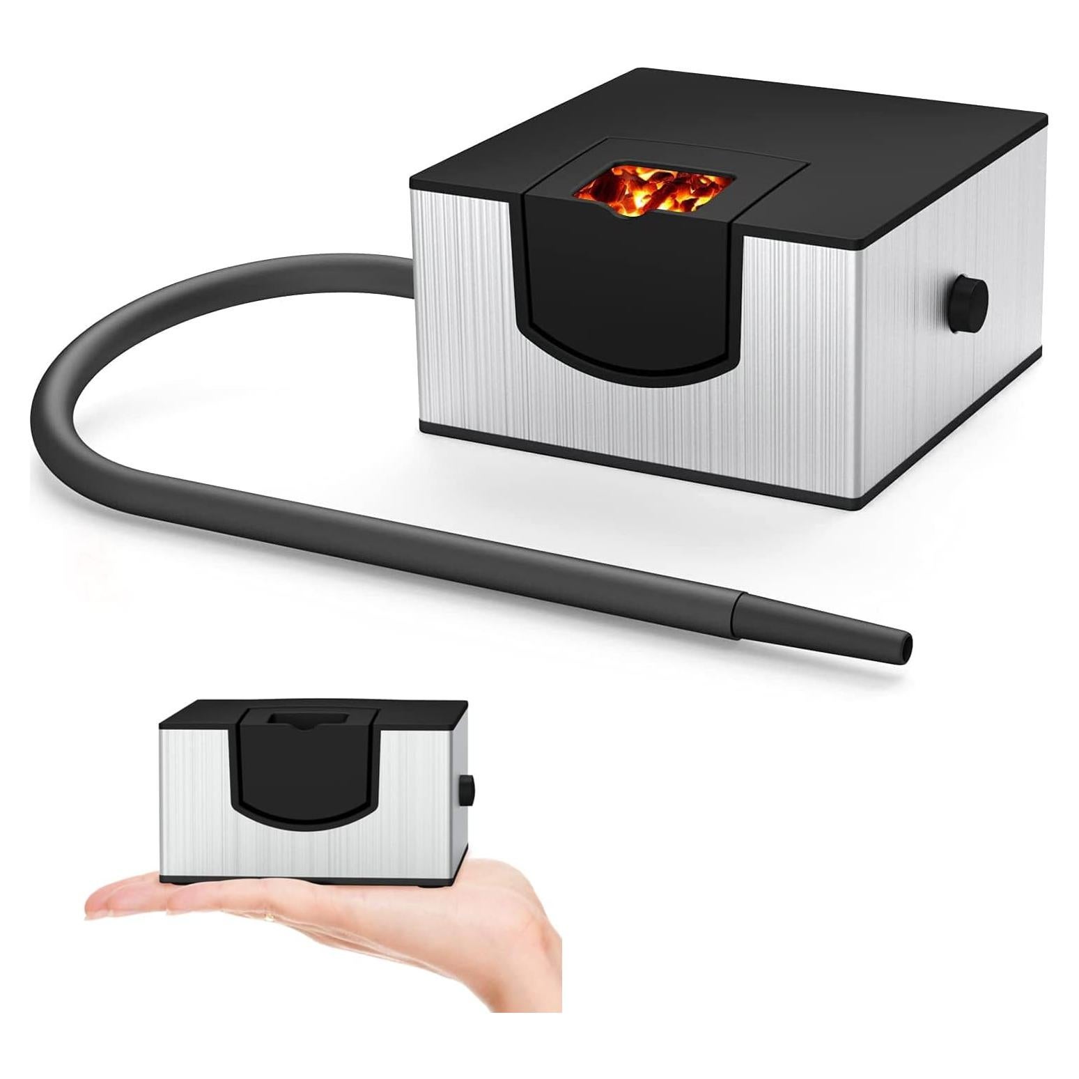 Ahumador de Alimentos Wancle Pistola de Humo Portátil Plata