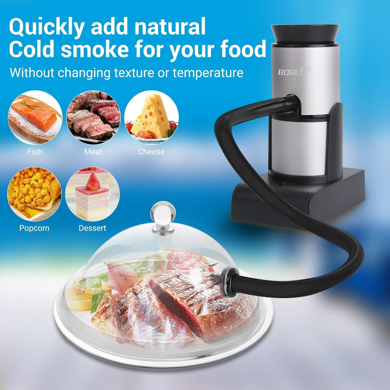 Pistola de Humo BORUIT SK305 Portátil para Alimentos y Bebidas
