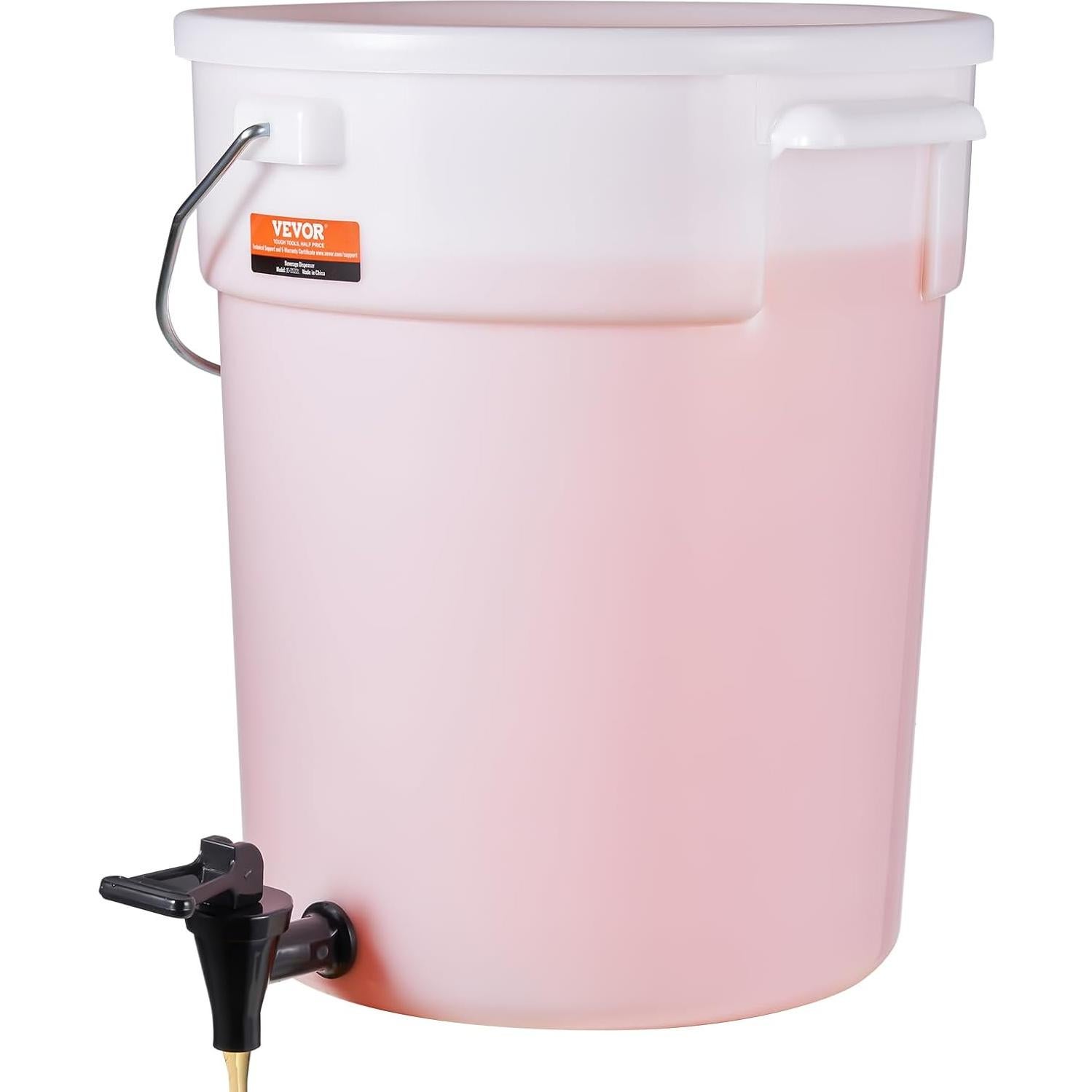 Dispensador de Bebidas VEVOR 5 Galones 2 Paquete con Grifo