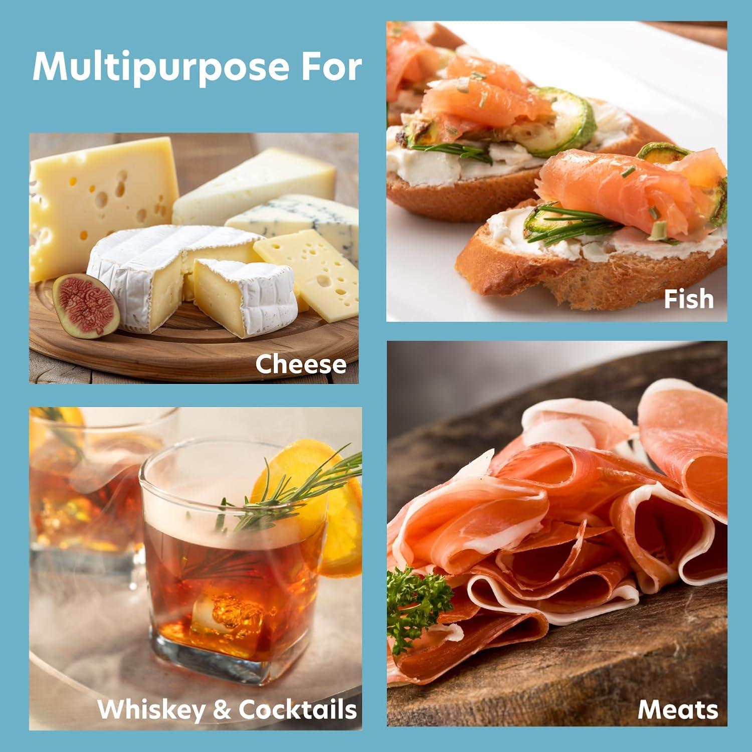 Pistola de Humo Eléctrica CucinaPro XL para Comida y Bebidas