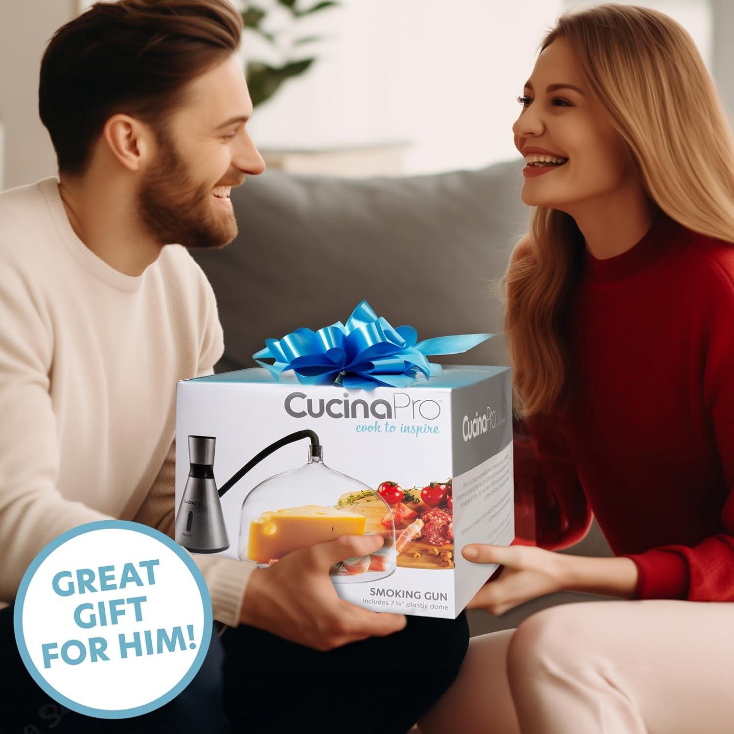 Pistola de Humo Eléctrica CucinaPro XL para Comida y Bebidas