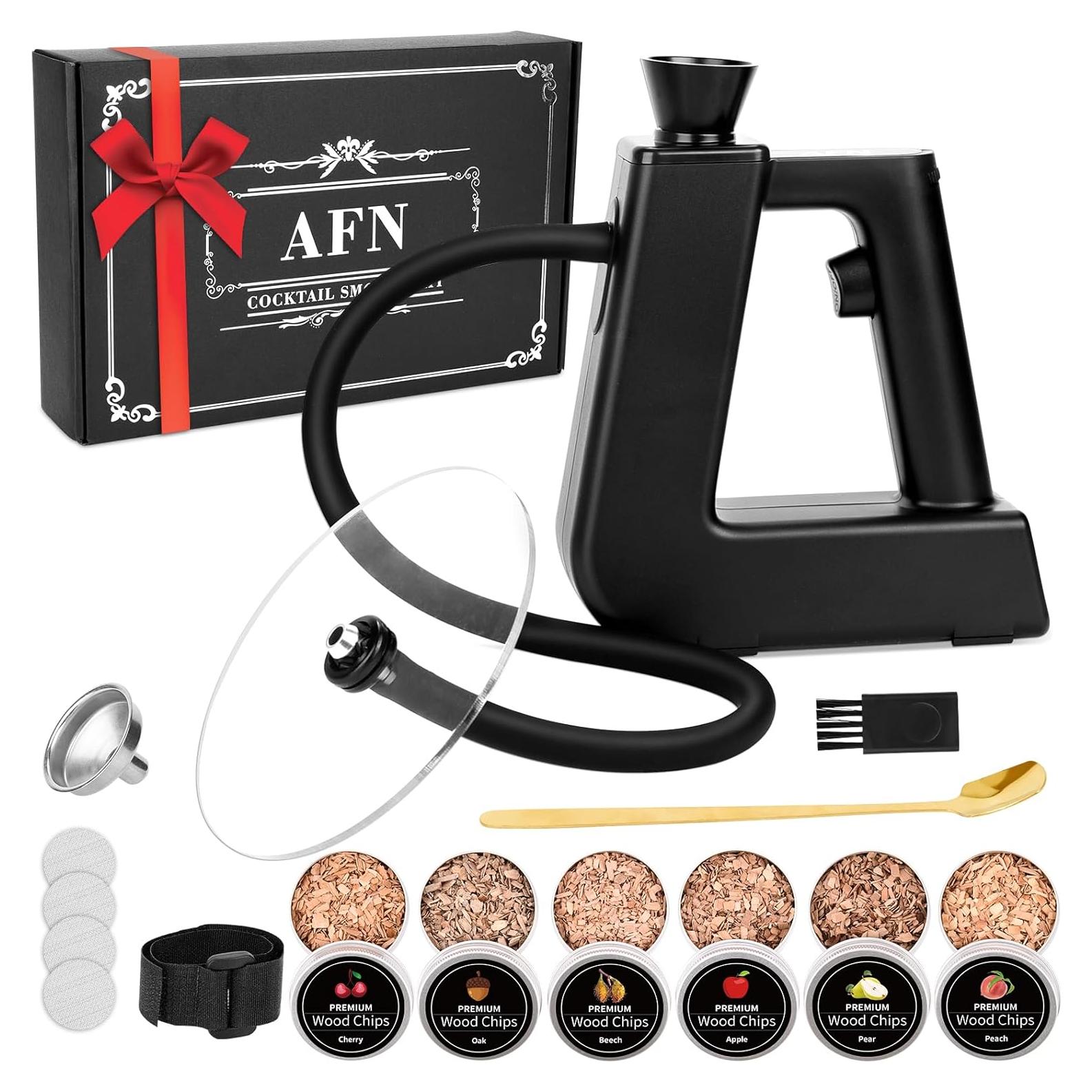 Kit de Ahumador de Cócteles AFN - 6 Sabores de Astillas