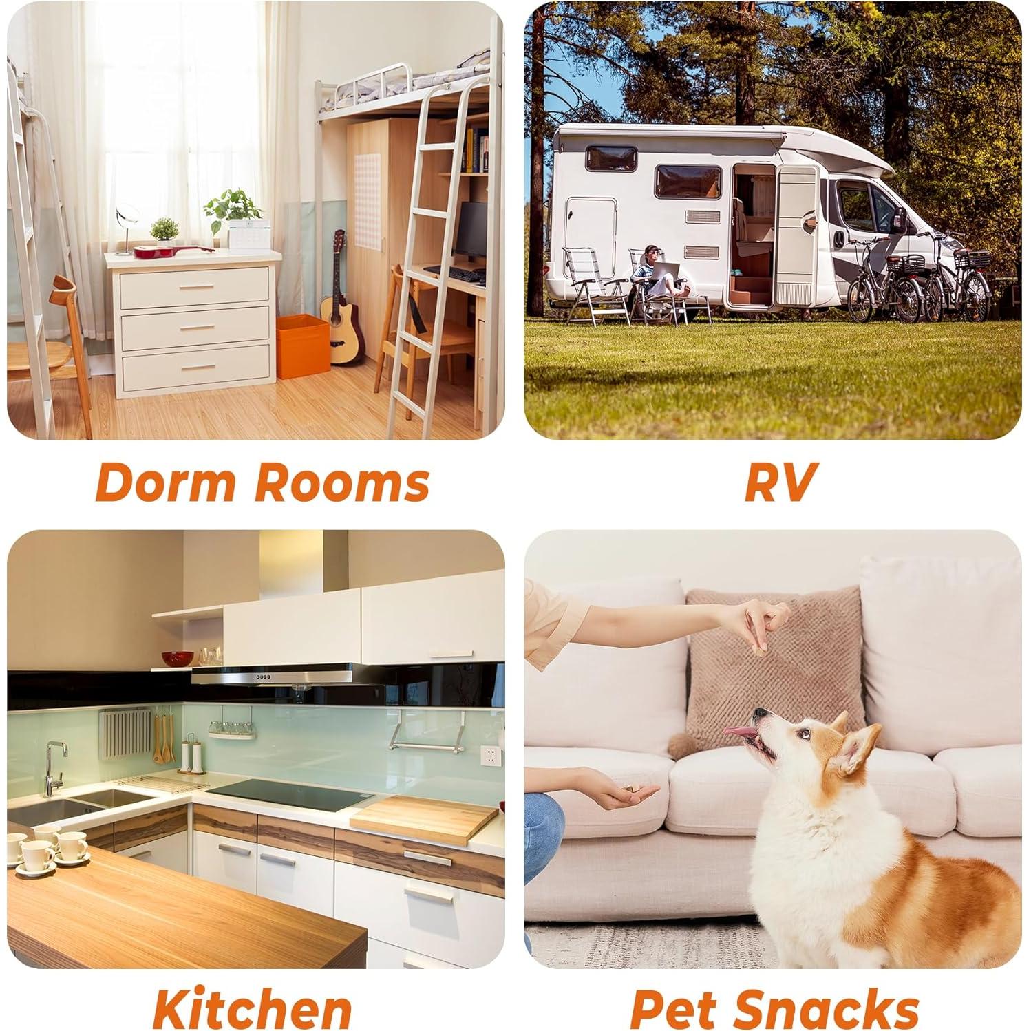 Deshidratador de Alimentos Vassillias FD704MJY 280W 5 Estantes