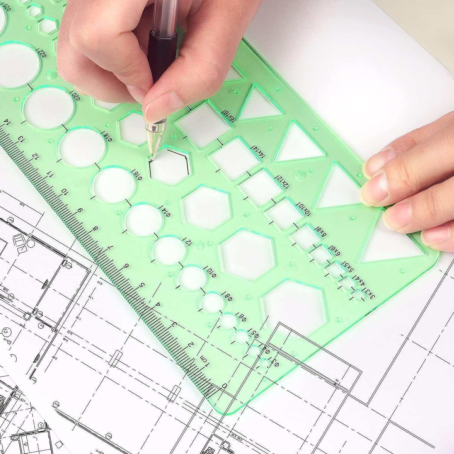 Plantilla de Círculo Tamaki 2 Paquetes Dibujo Geométrico