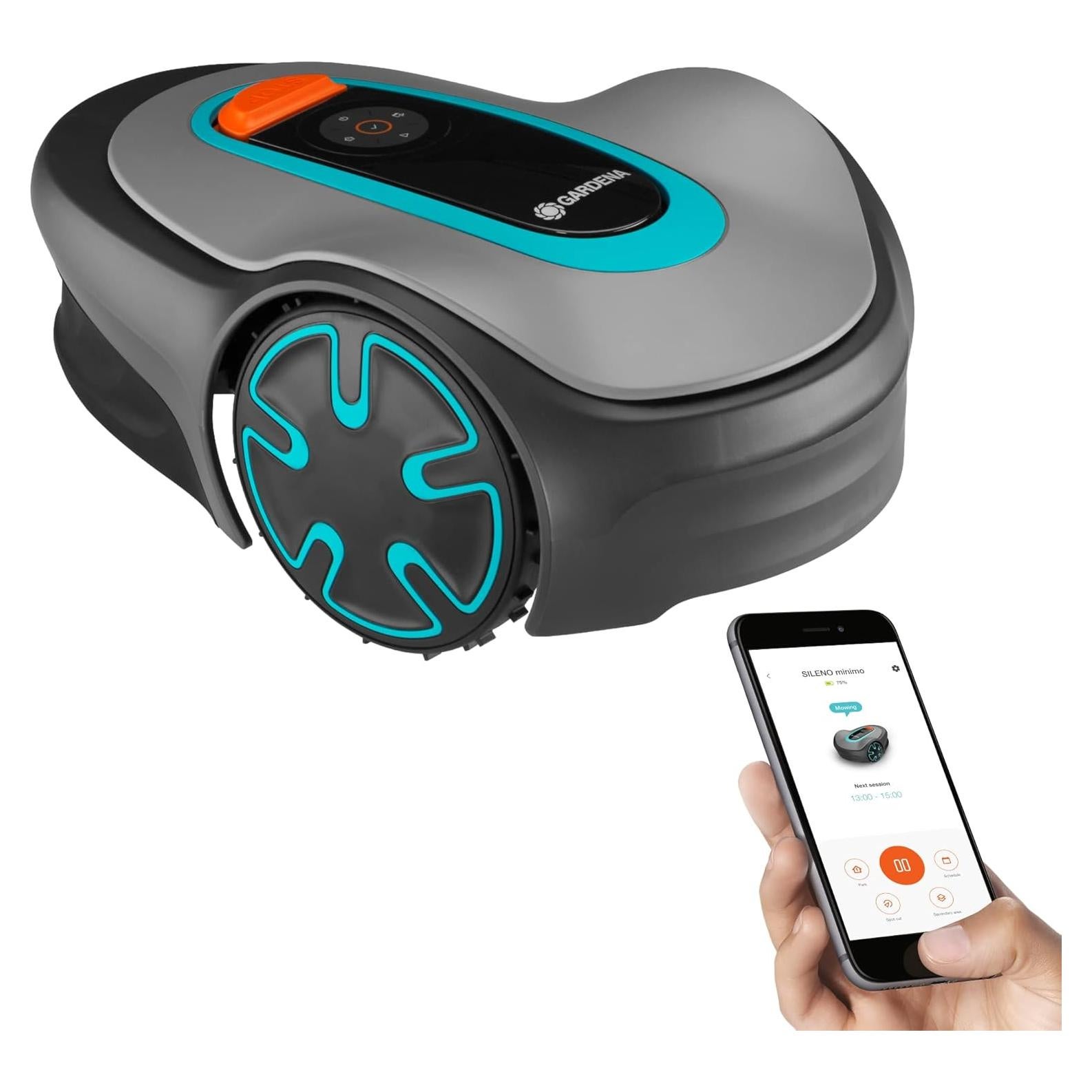 Cortacésped Robótico GARDENA SILENO Minimo 250 m² Bluetooth