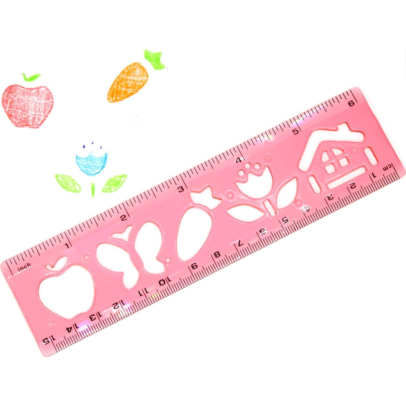 Plantillas de Reglas Color Swell 4 Pack - Suministros Escolares