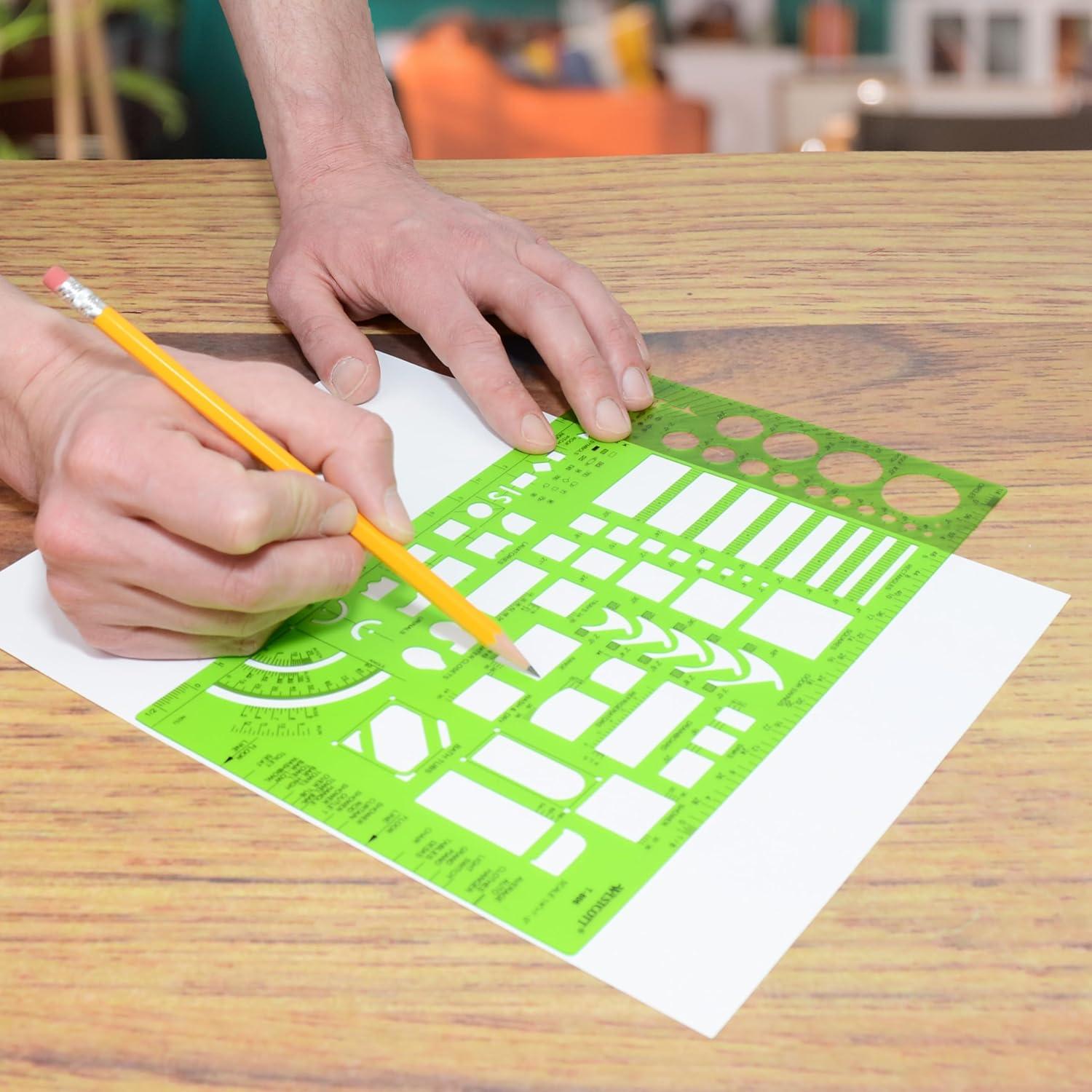 Plantilla Técnica de Dibujo Arquitectónico Westcott T-806