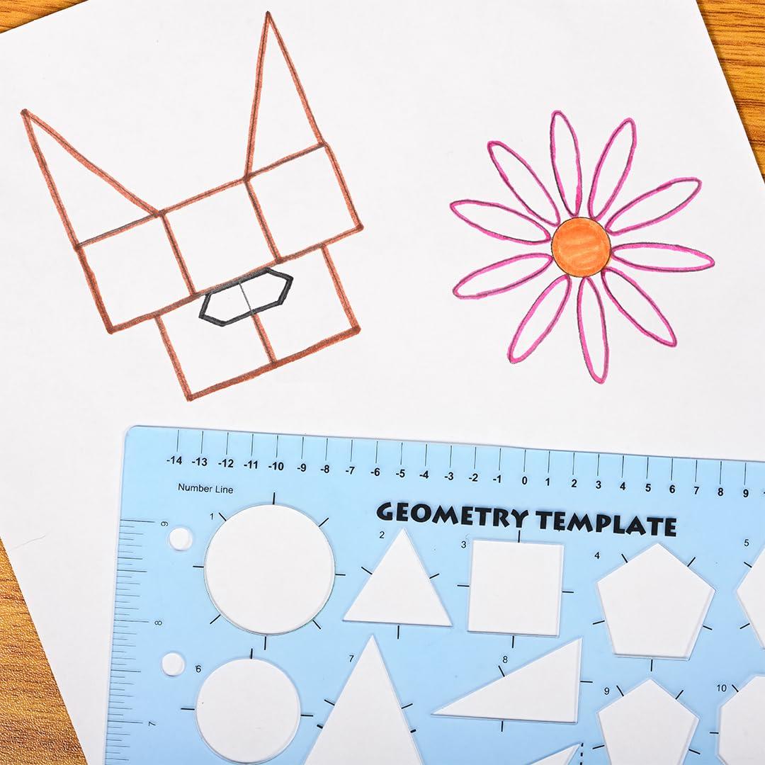 Plantilla de Geometría Learning Advantage 26.67x20.32 cm