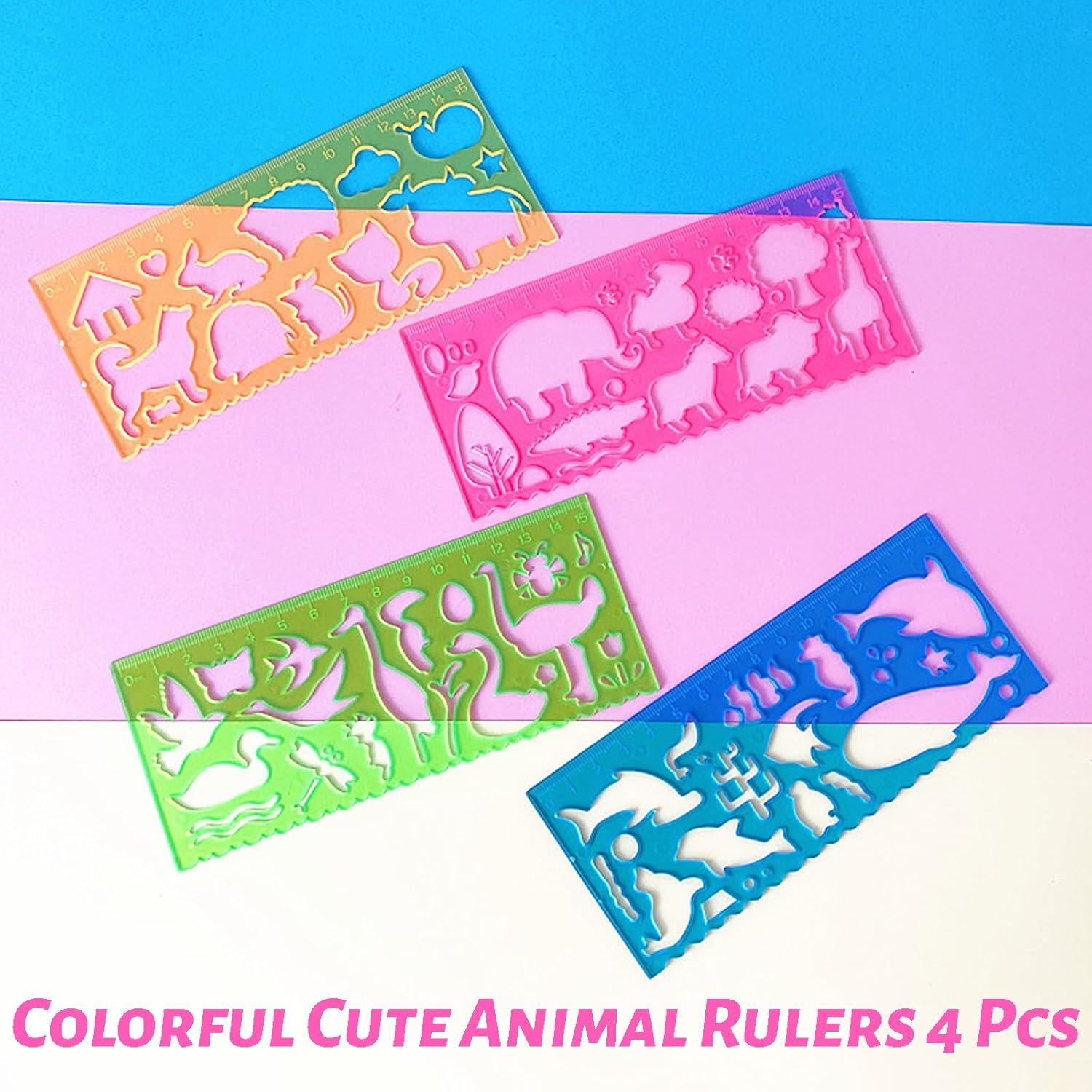 Plantillas de Dibujo de Animales Minimaliving - Paquete de 4