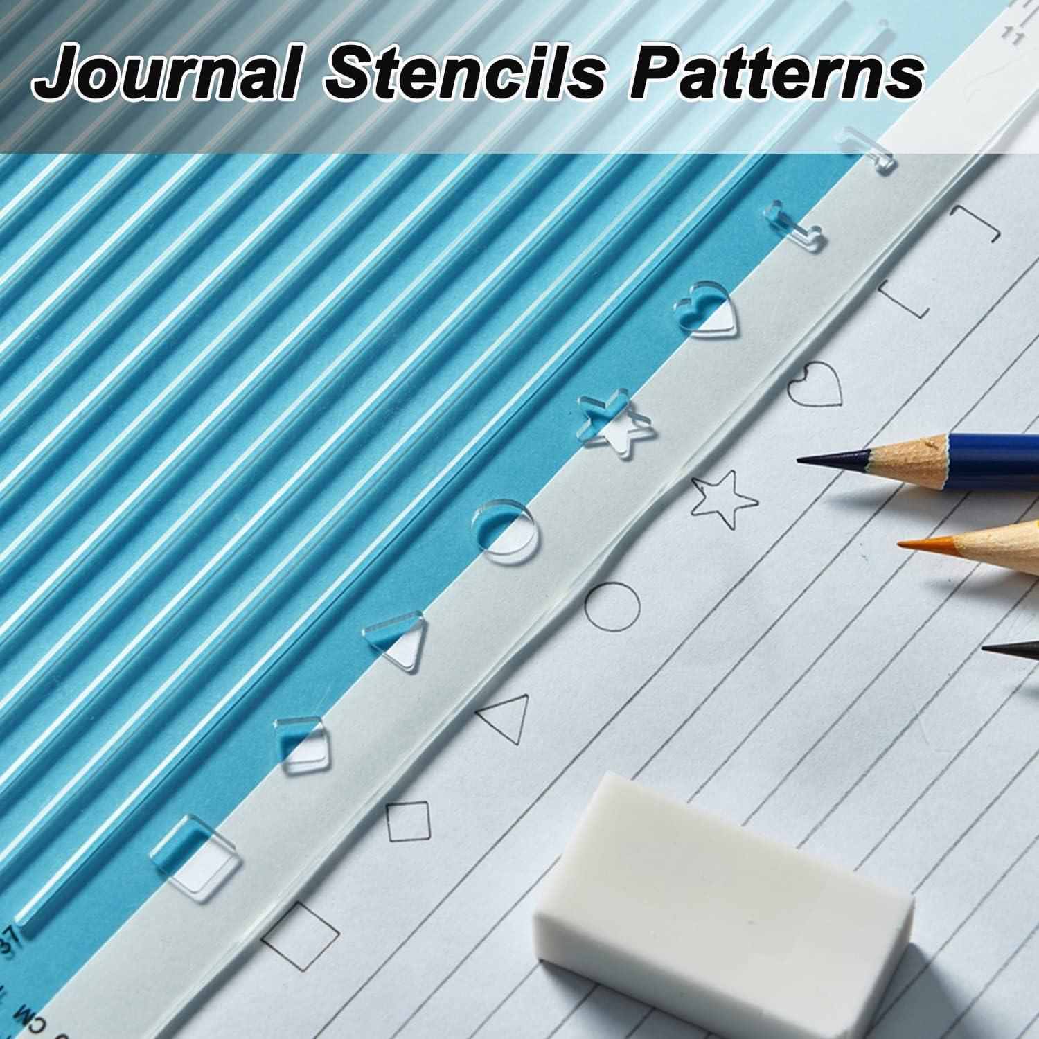 Plantilla de Línea Recta Sirensky 11" (27.94 cm) con Espaciado 0.71 cm