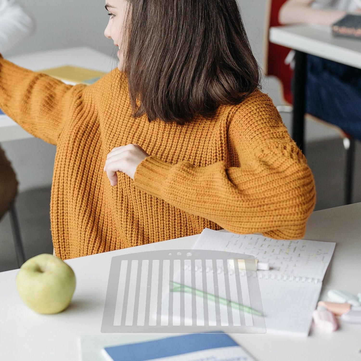 Plantilla de Dibujo de Línea SHINEOFI 27x20cm Plástico