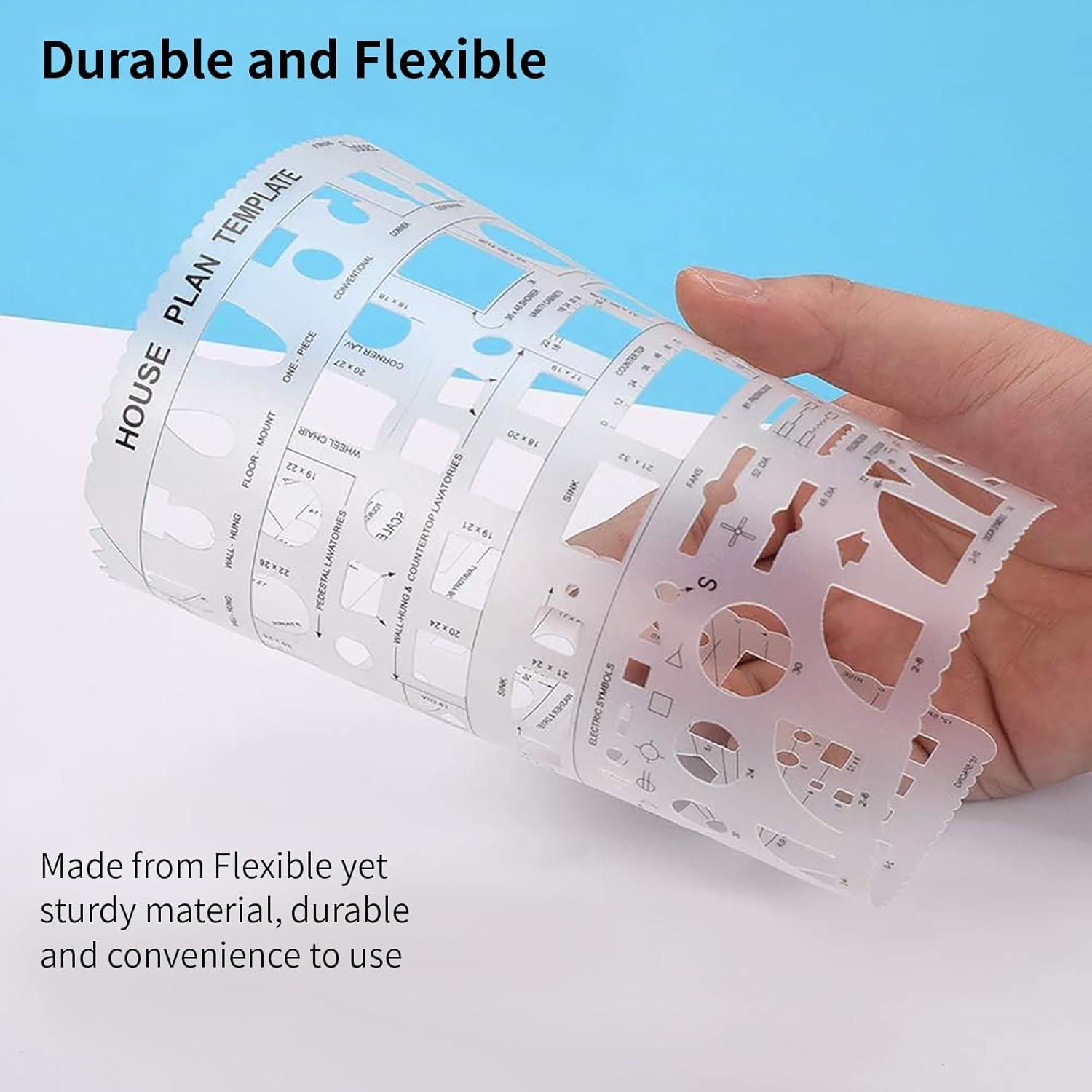 Set de 3 Plantillas Arquitectónicas Sooez - Diseño Interior