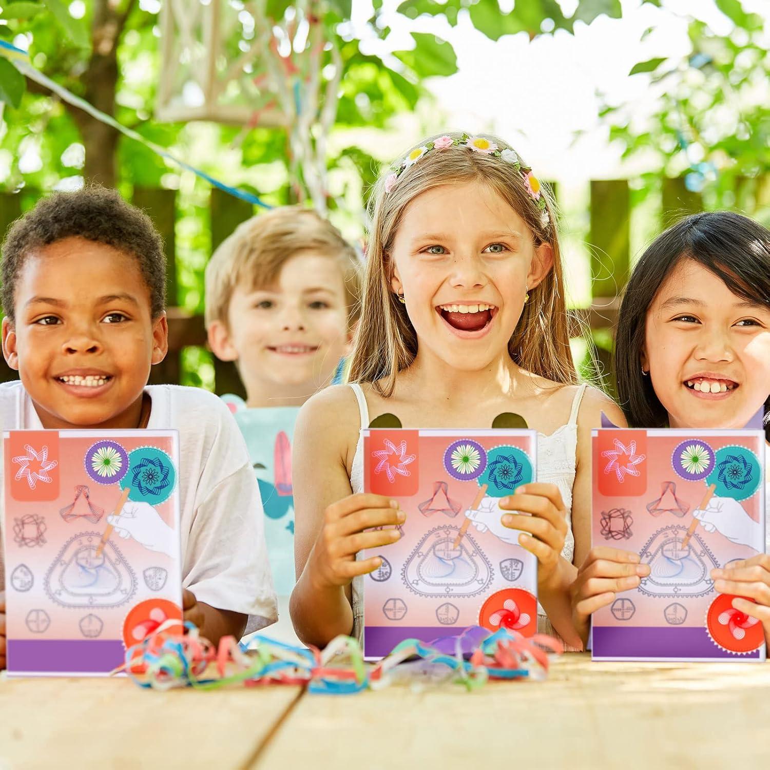 Kit de Dibujo Geométrico Henoyso 18 Pcs Plantillas y Bolígrafos