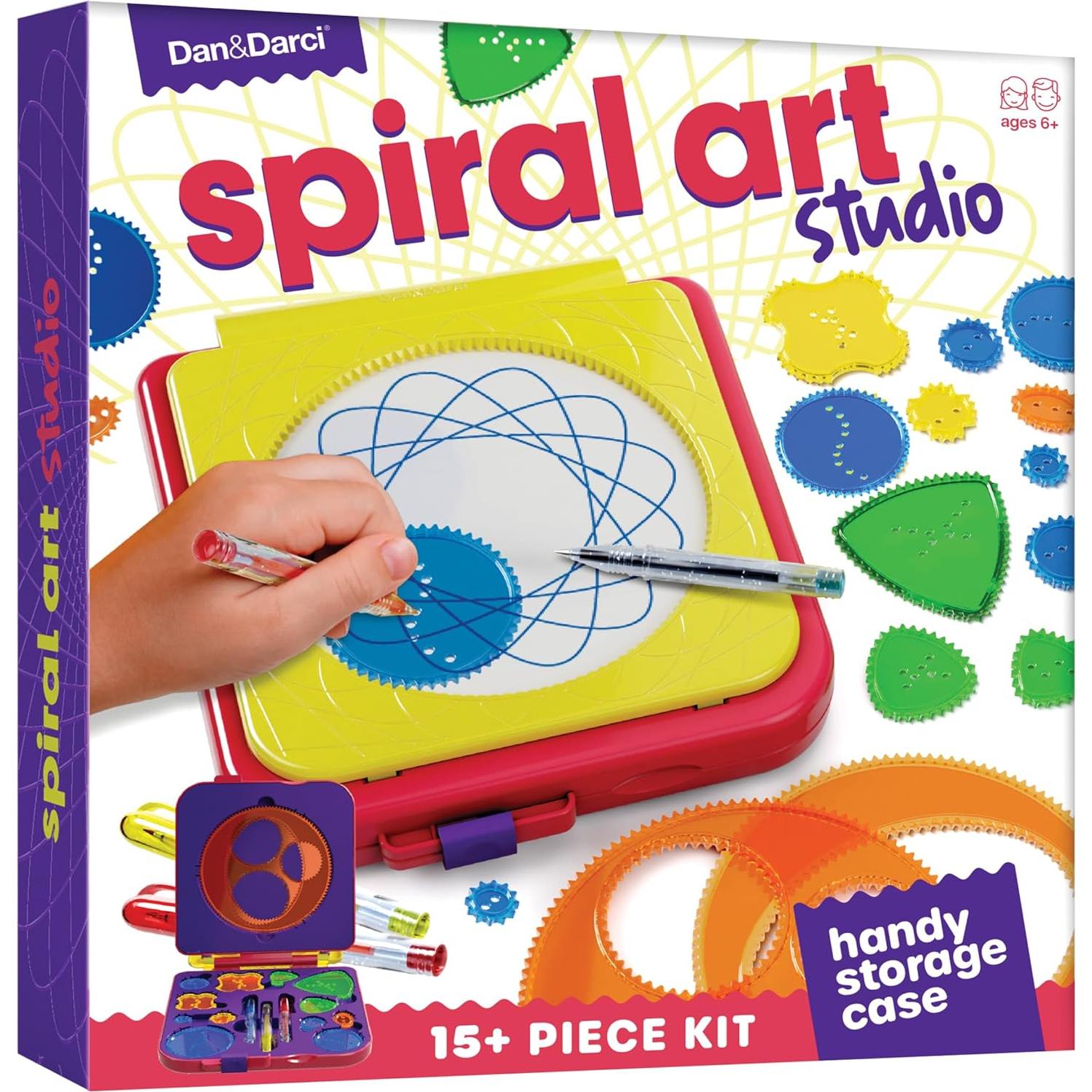 Kit de Arte Espiral Dan&Darci - Manualidades para Niños 6-12 Años