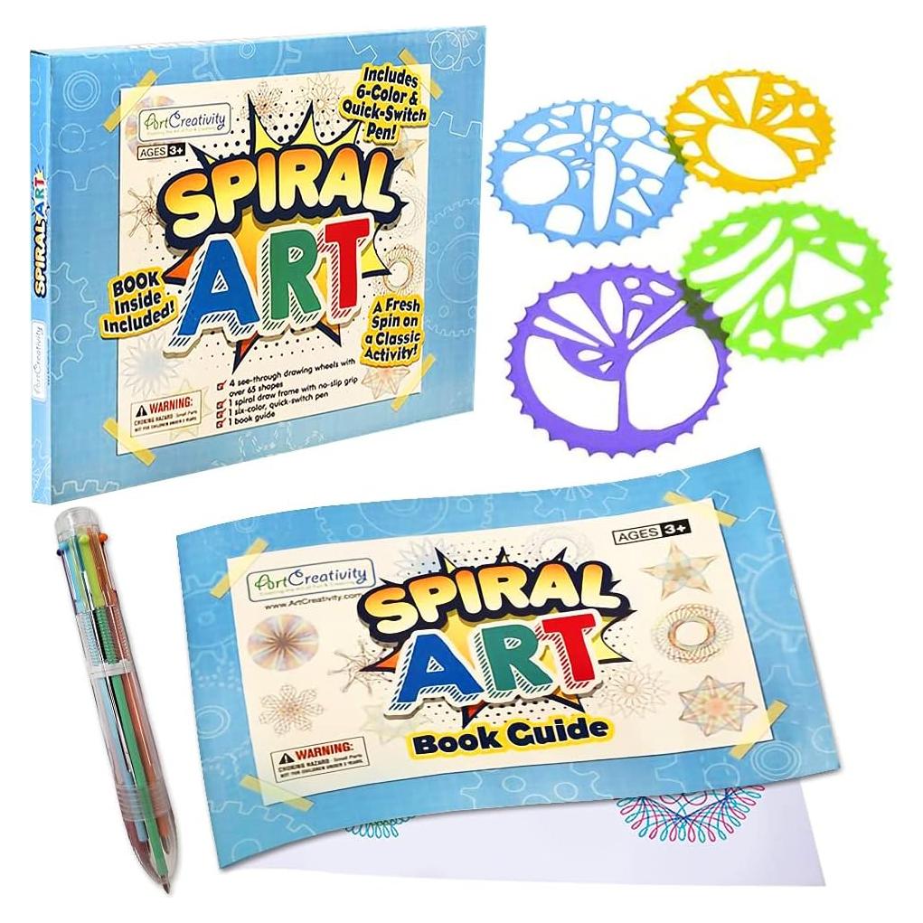 Juego de Arte en Espiral ArtCreativity - Kit 7 Piezas