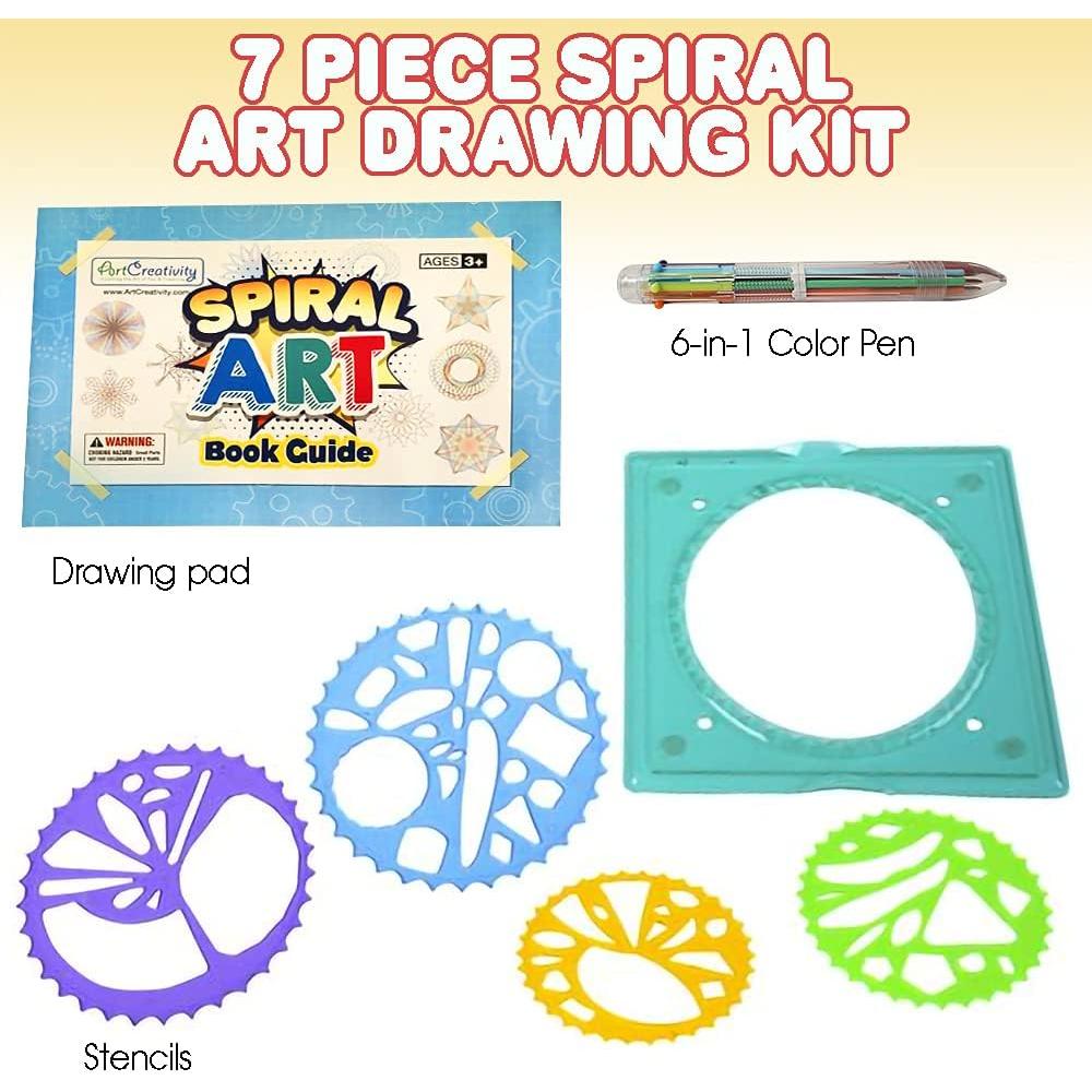 Juego de Arte en Espiral ArtCreativity - Kit 7 Piezas