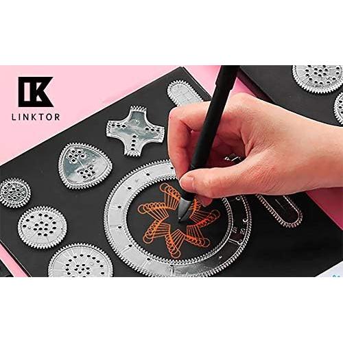 Juego de Herramientas de Dibujo Deluxe LINKTOR para Niños