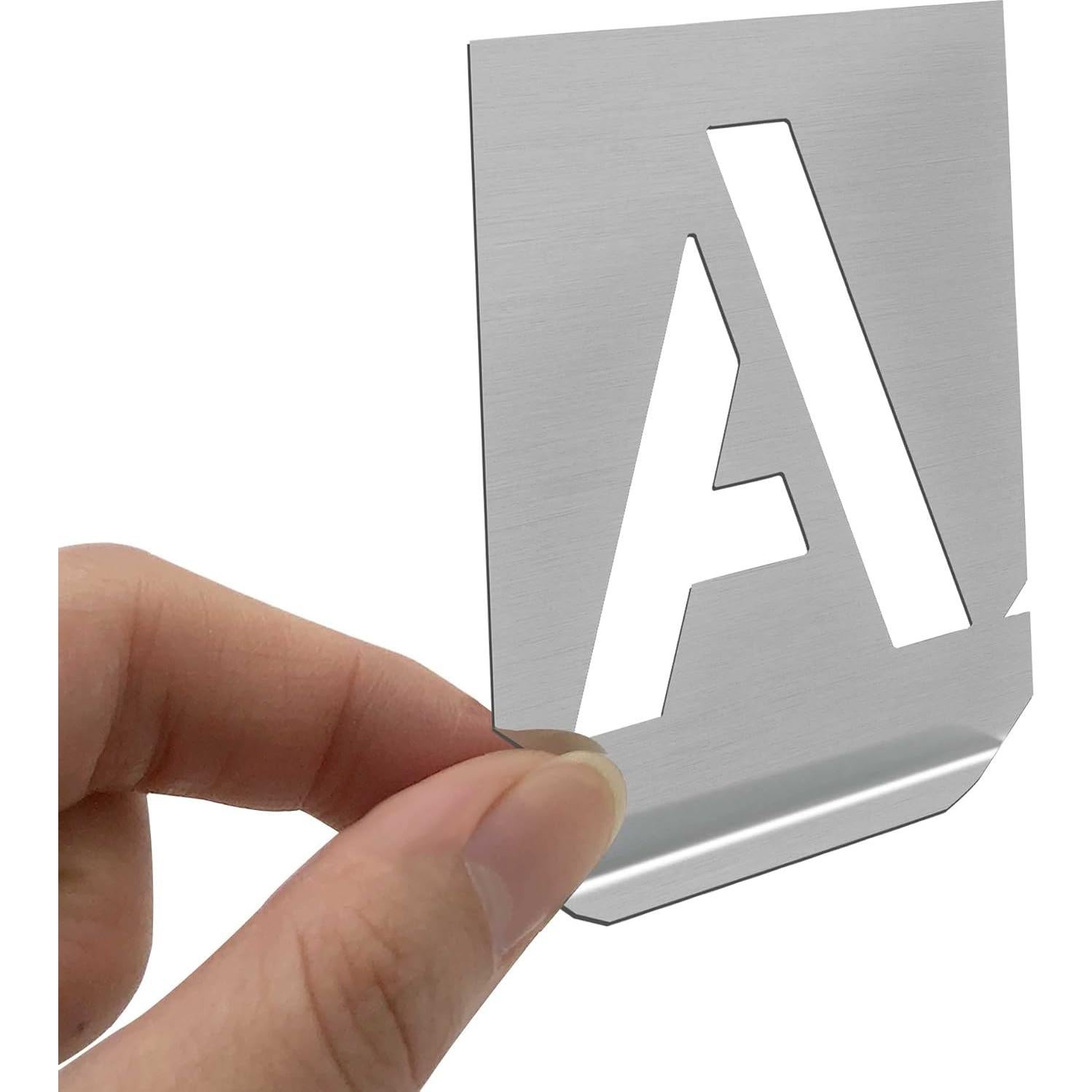 Plantillas de Letras de Acero Inoxidable HAUTMEC A-Z 40mm