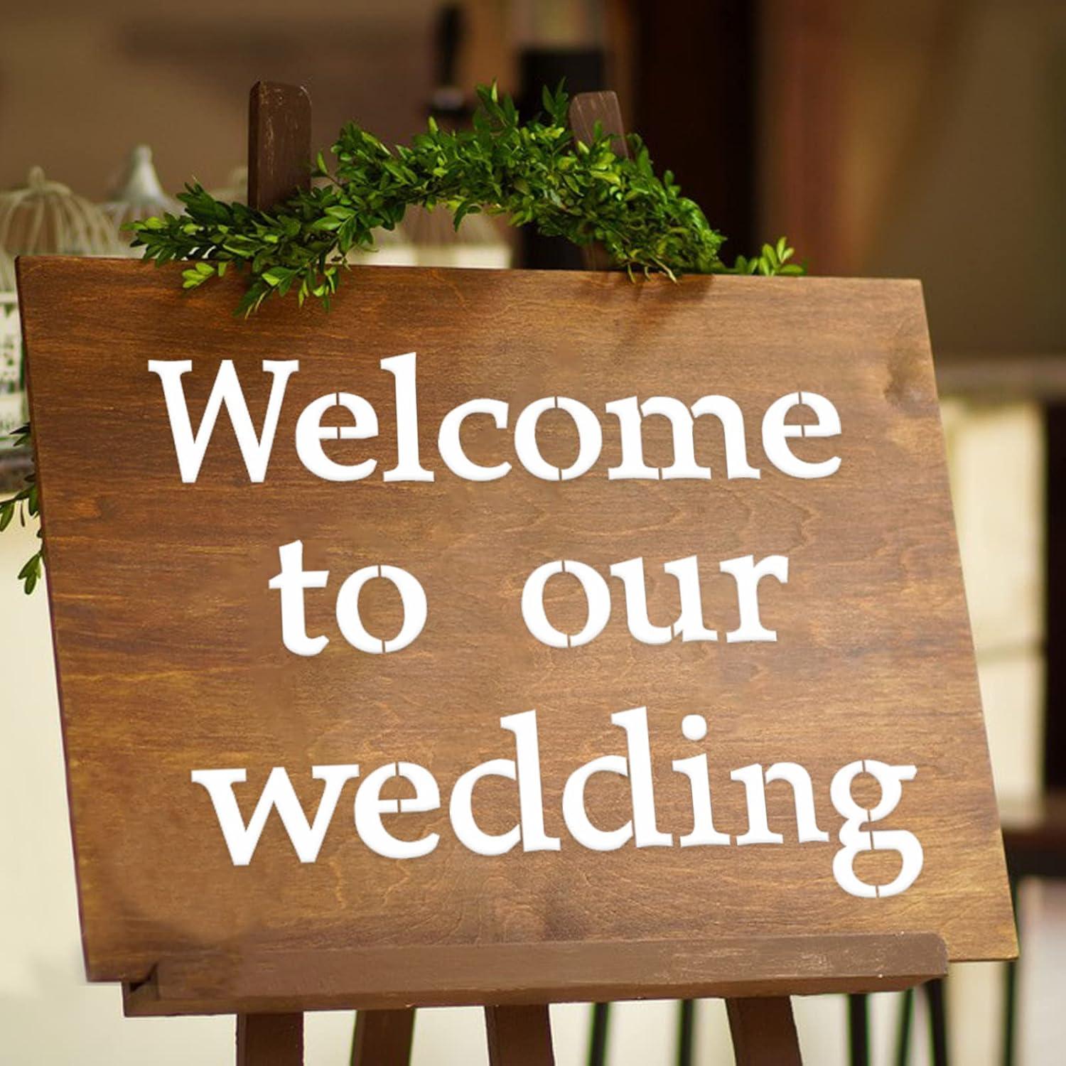 Kit de Plantillas de Letras Reutilizables DZXCYZ - 65 Piezas