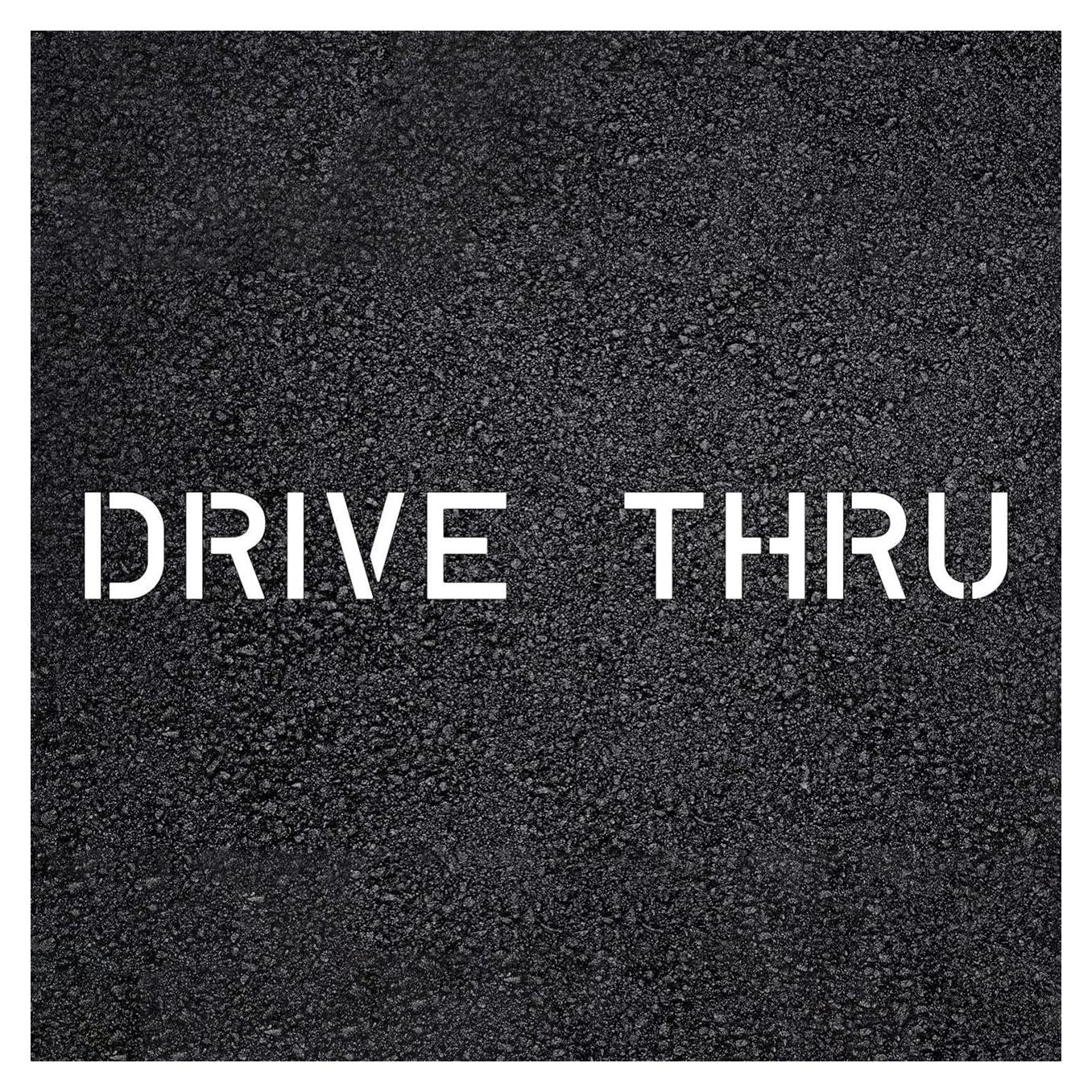 Plantilla de Drive Thru 25.4cm Letras 1.5MM Marketing Holders