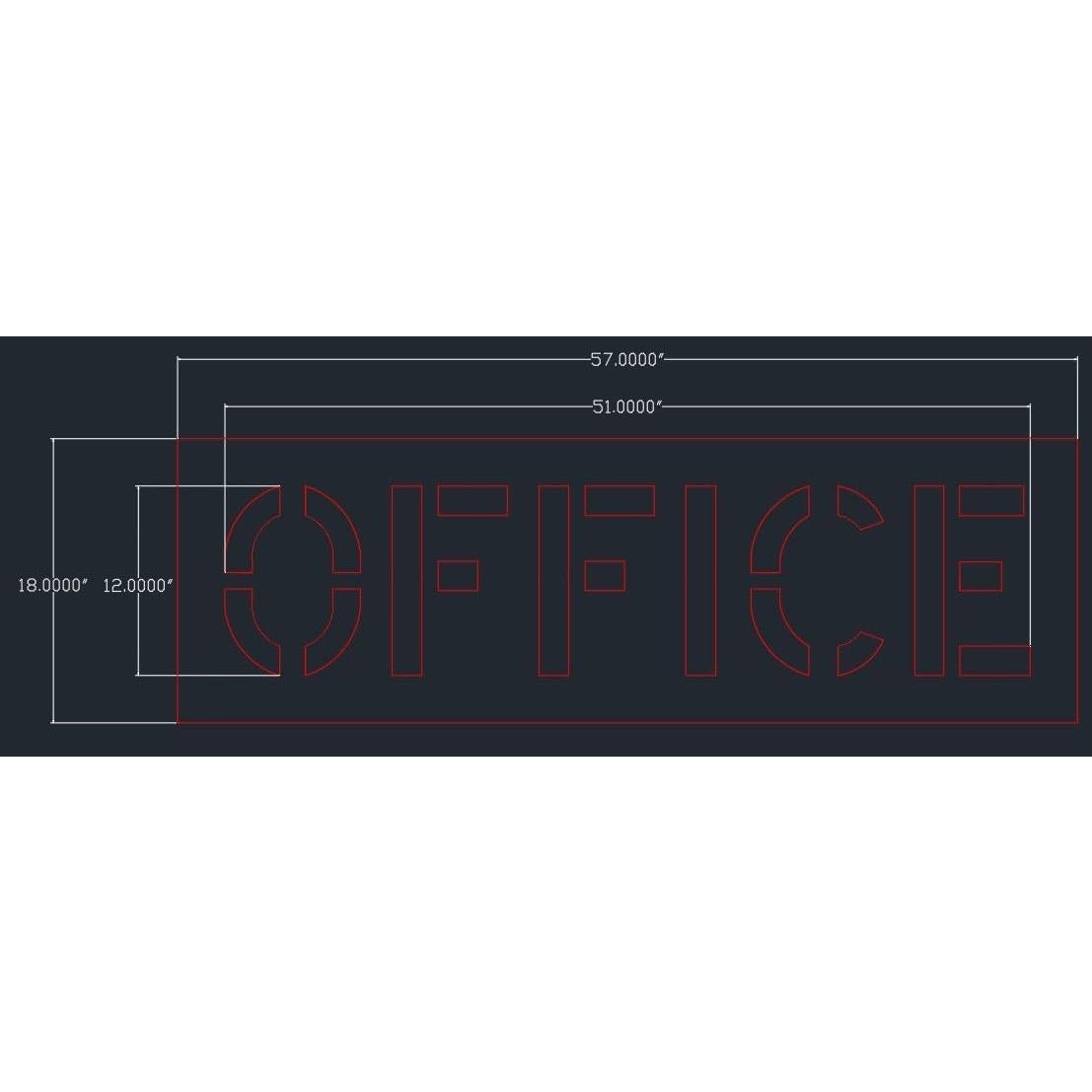 Plantilla de Oficina 30.48 cm Marketing Holders Flexible