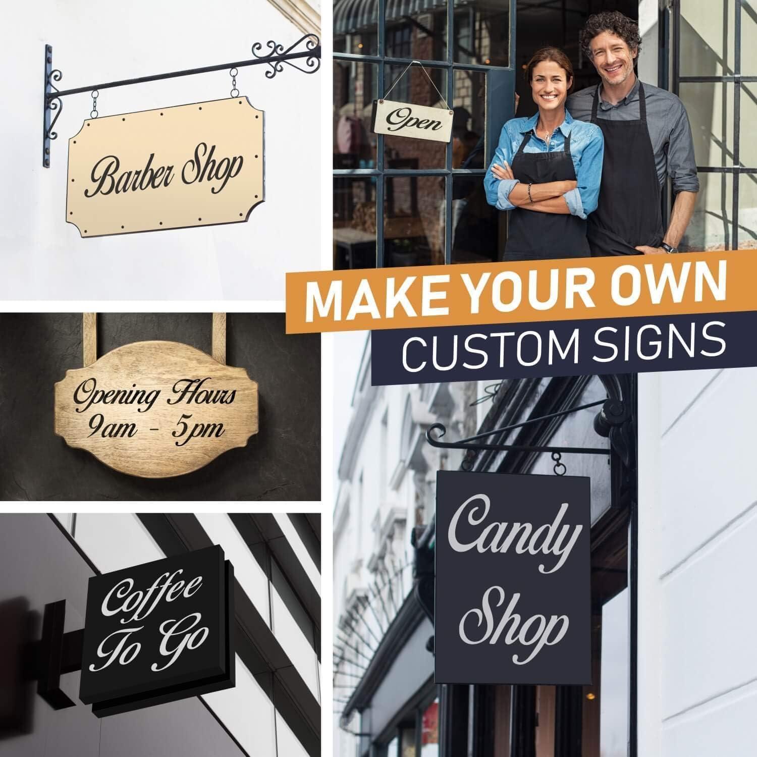 Kit de Plantillas de Letras y Números Big Klauss - Reutilizables