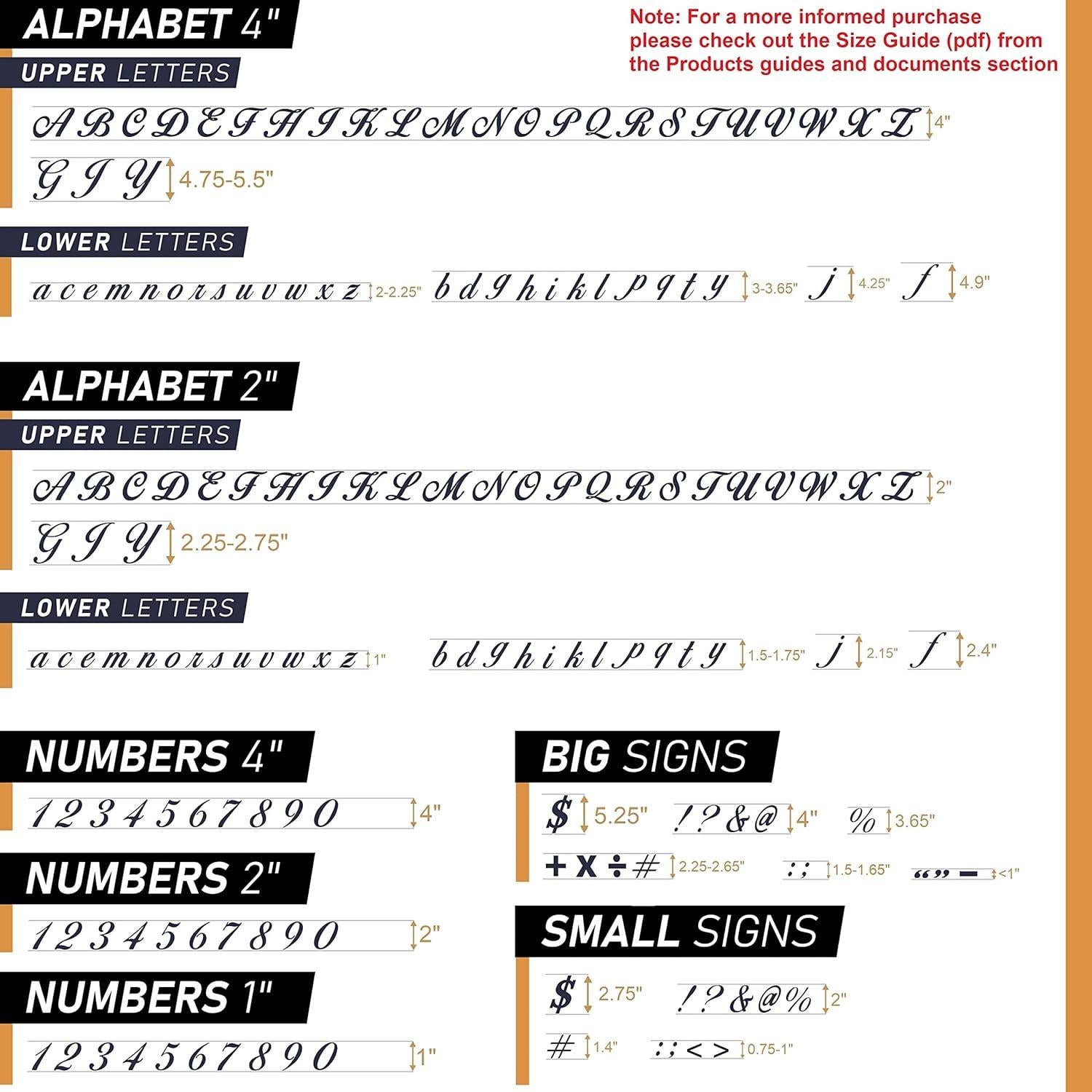 Kit de Plantillas de Letras y Números Big Klauss - Reutilizables