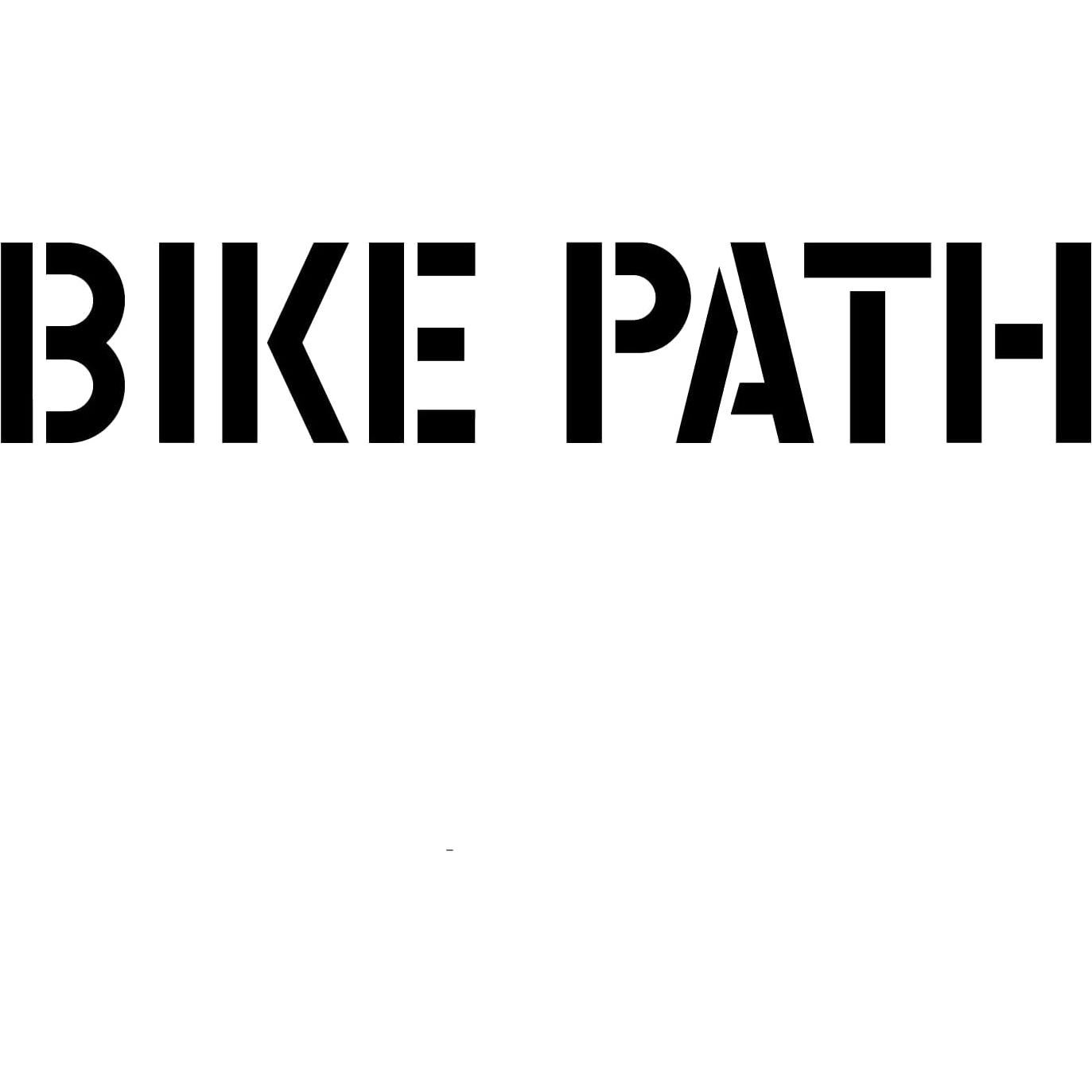 Estencil para Senderos de Bicicleta 30cm Marketing Holders