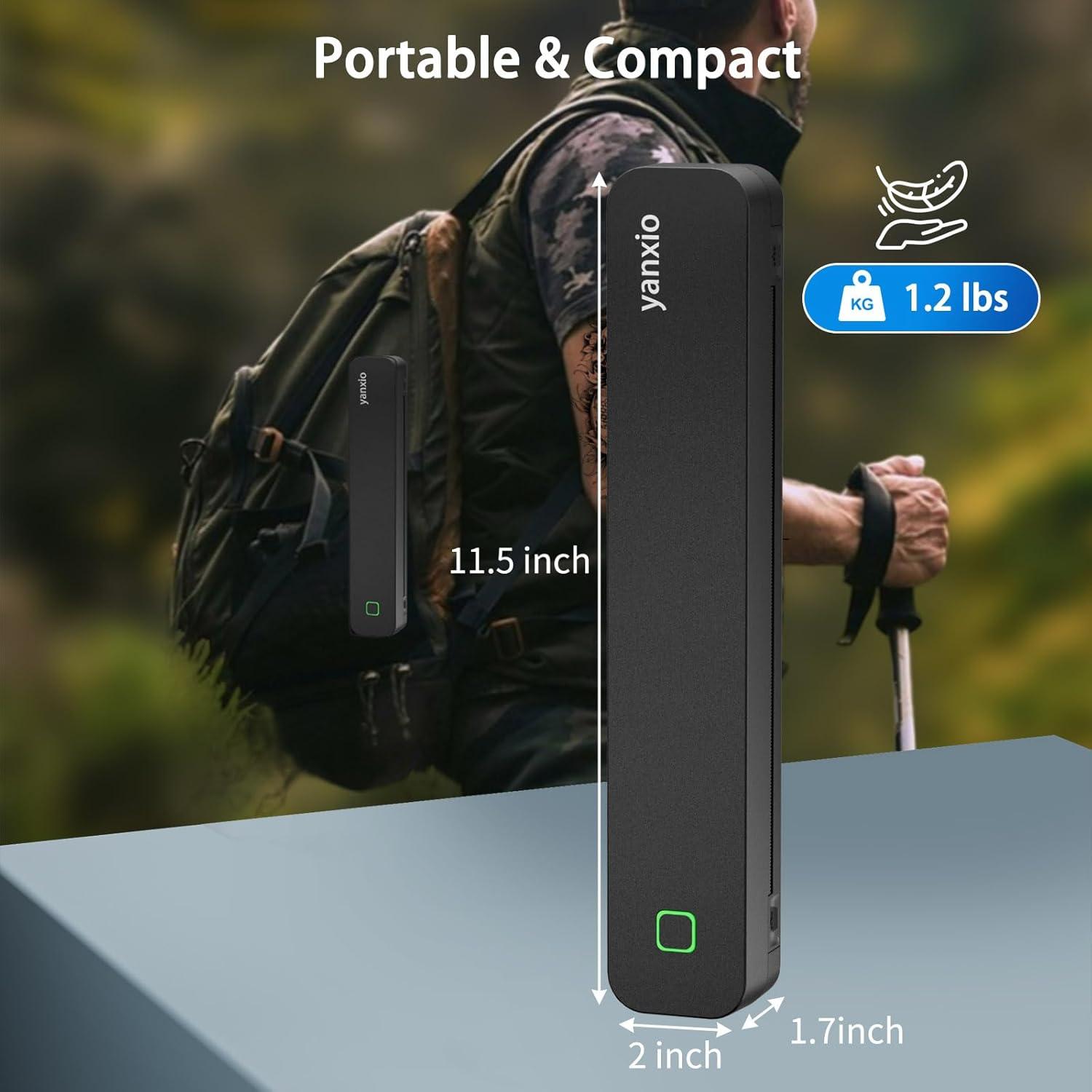 Impresora Térmica de Tatuajes Yanxio C80S Inalámbrica A4